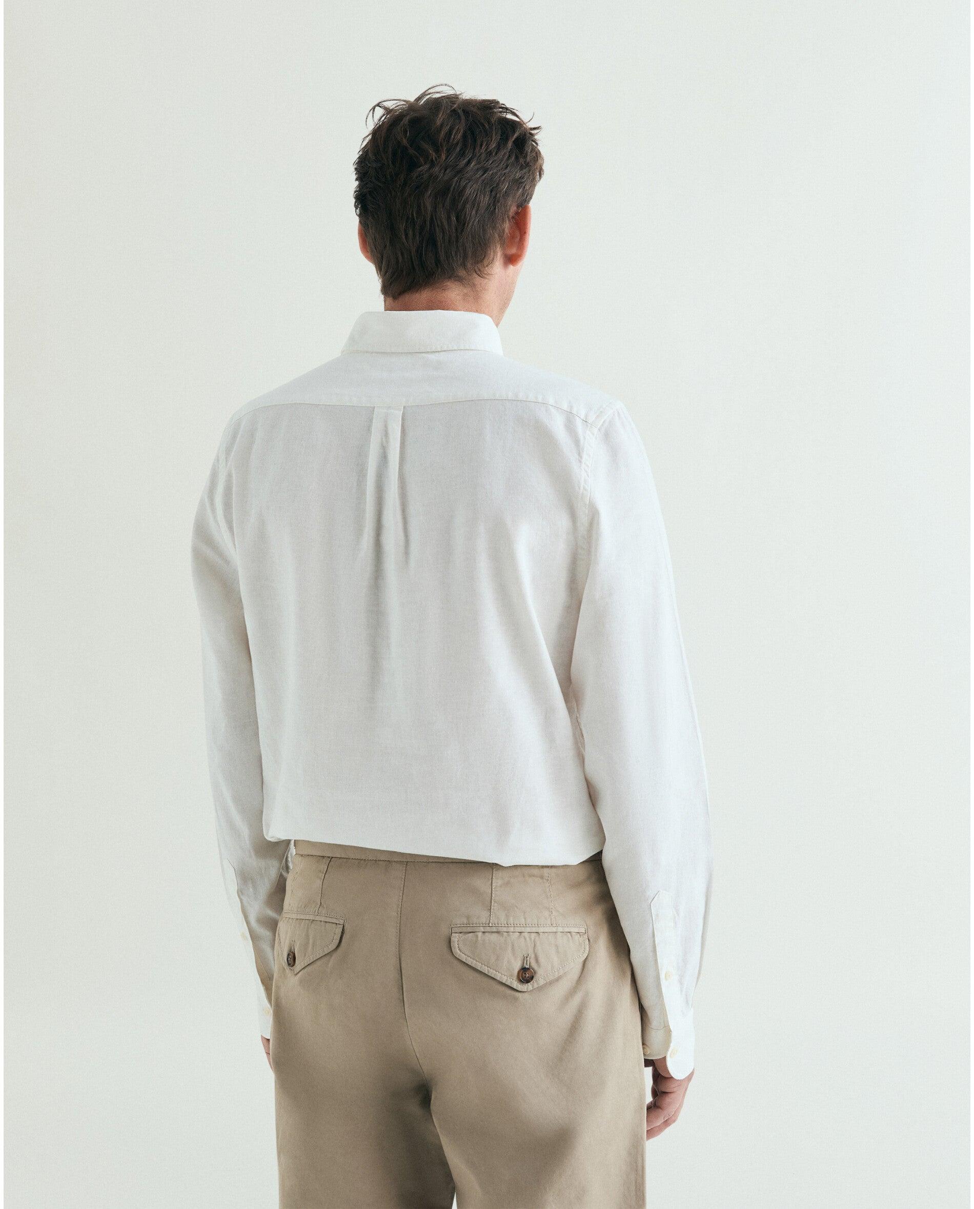 Camisa Regular Fit Tipo Polera Branco-2