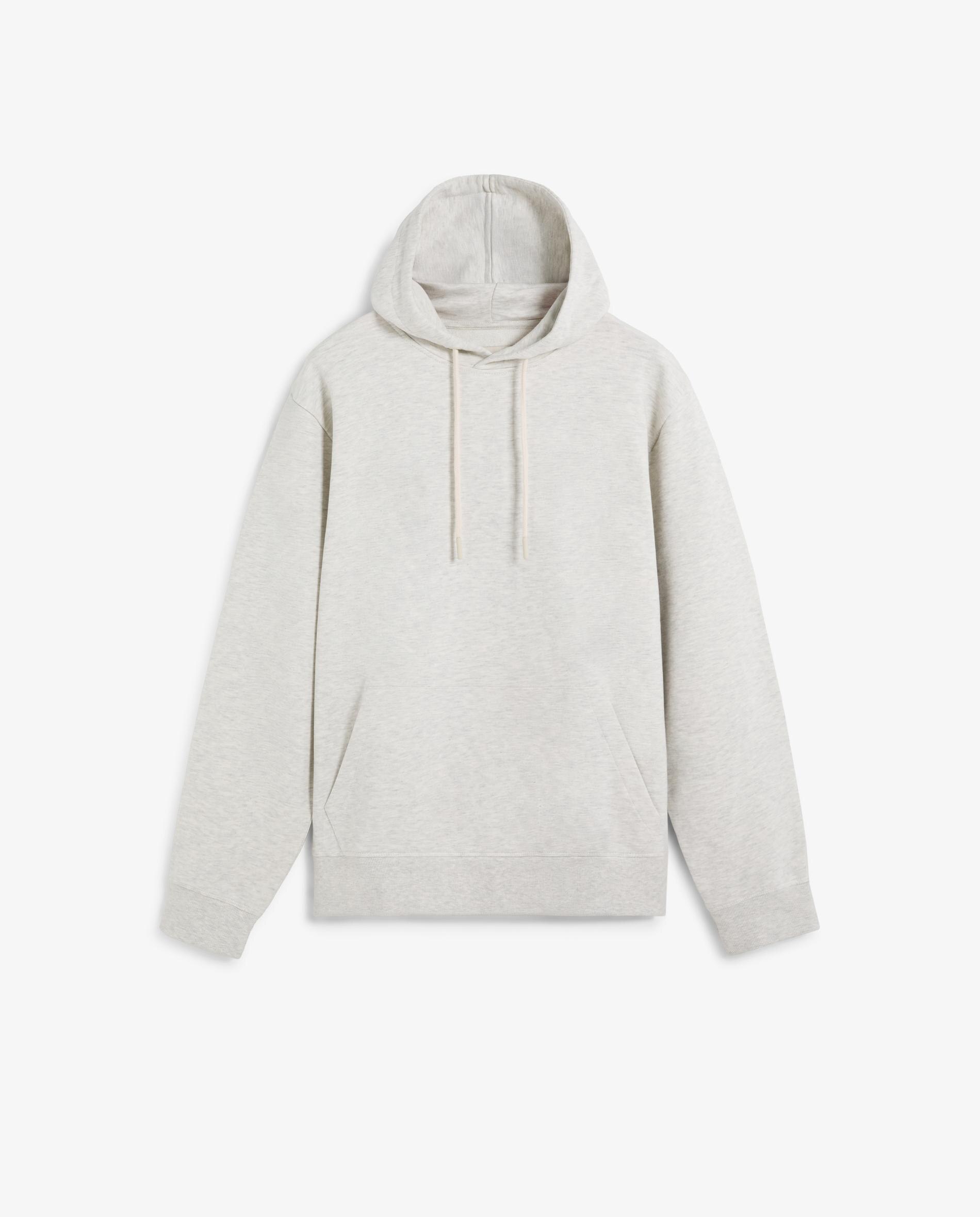 Sweatshirt com Capuz e Bolso Canguru Cinzento-claro-5