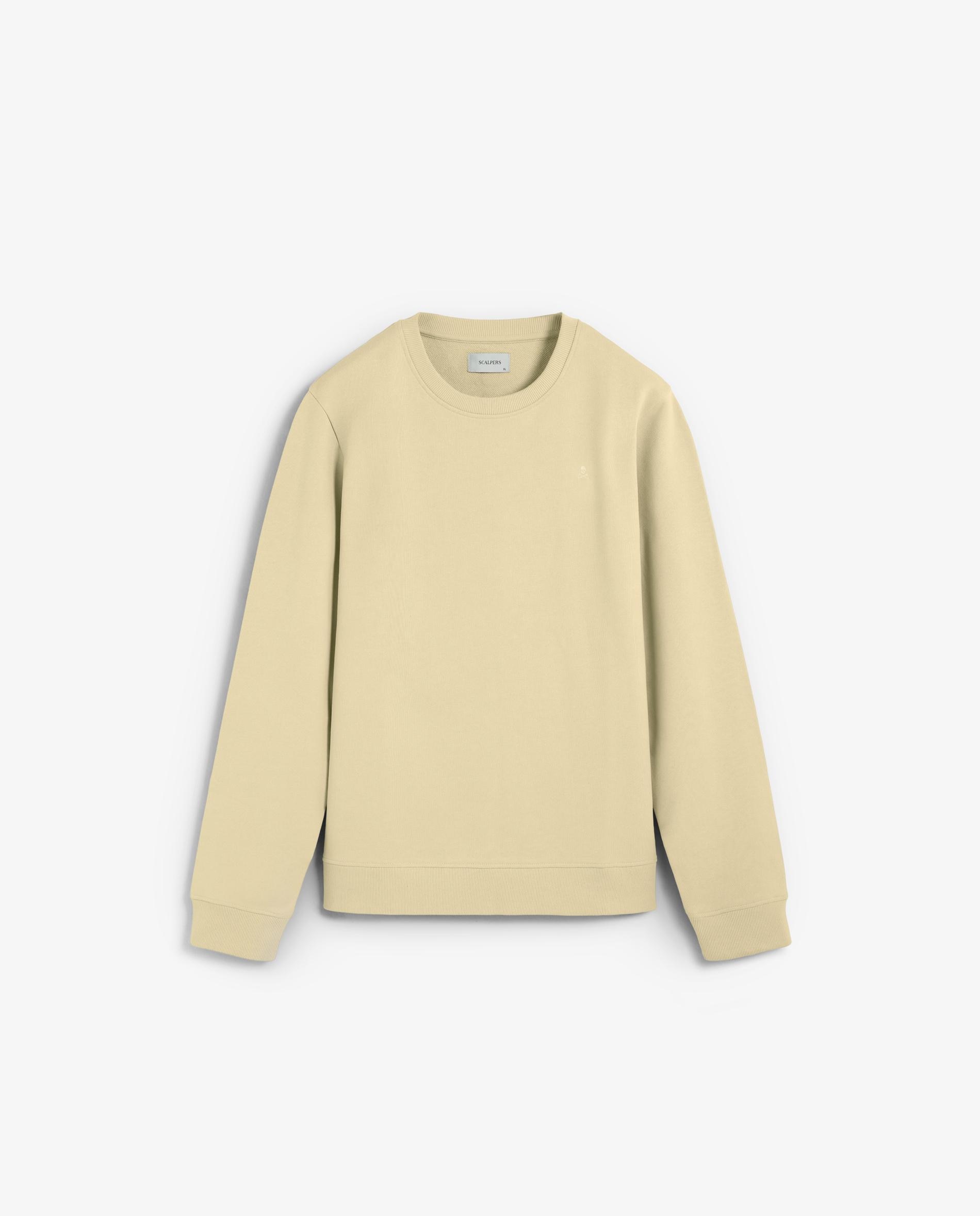 Sweatshirt com Gola Redonda e Logo Bordado Pistácio-6