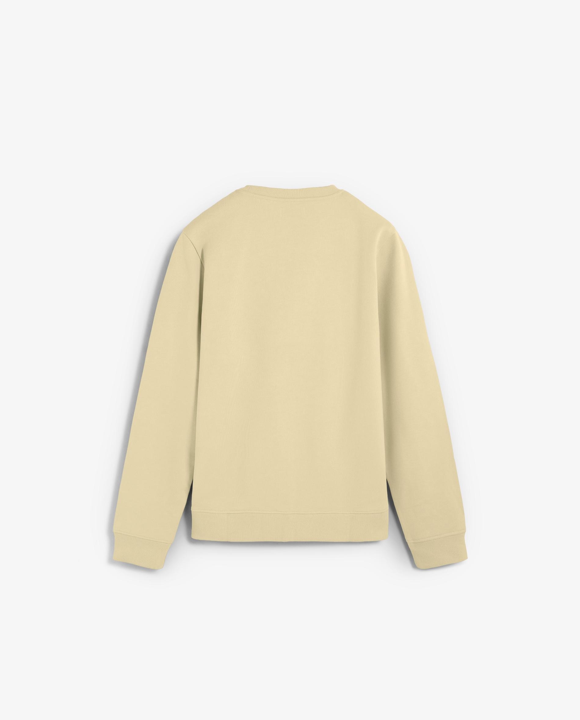Sweatshirt com Gola Redonda e Logo Bordado Pistácio-7