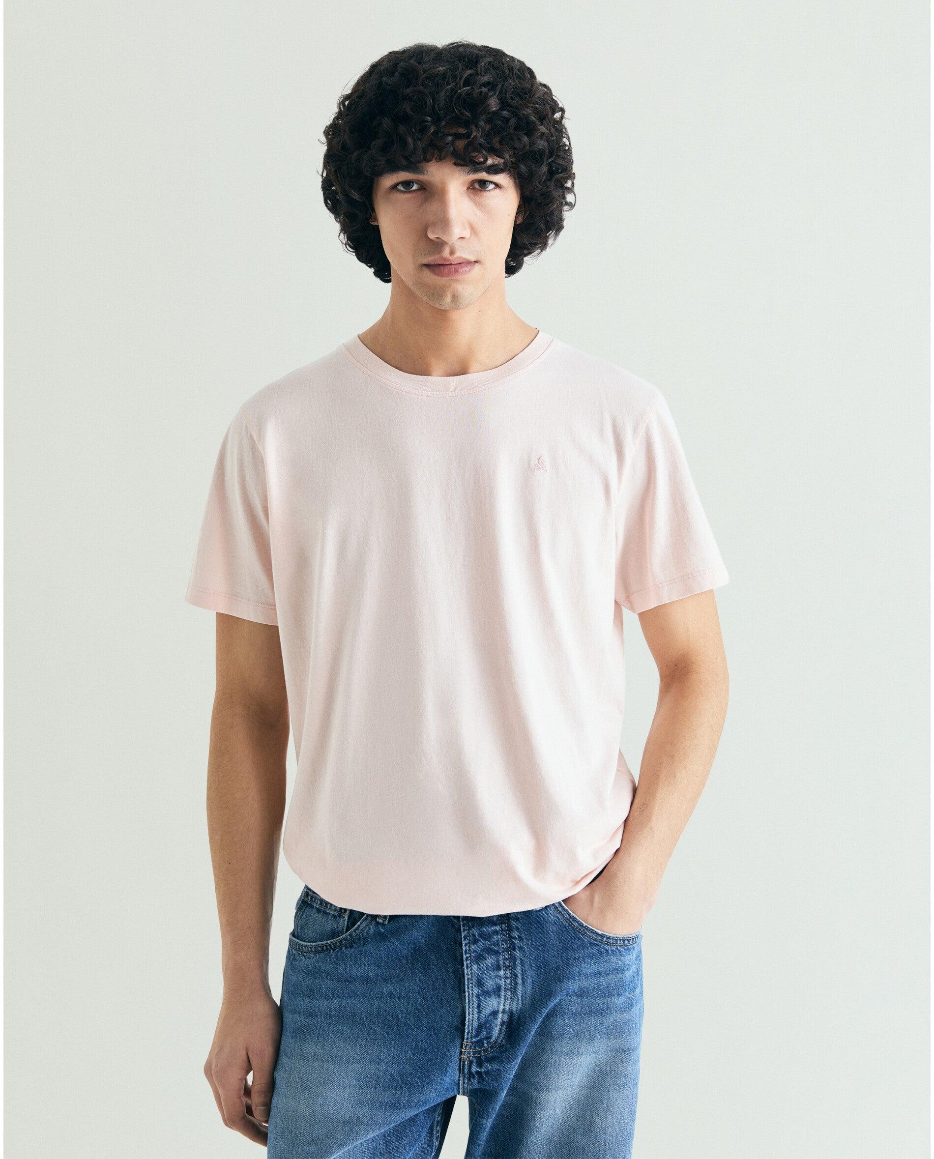 Imagem 0 de T-shirt de Manga Curta com Logo Bordado