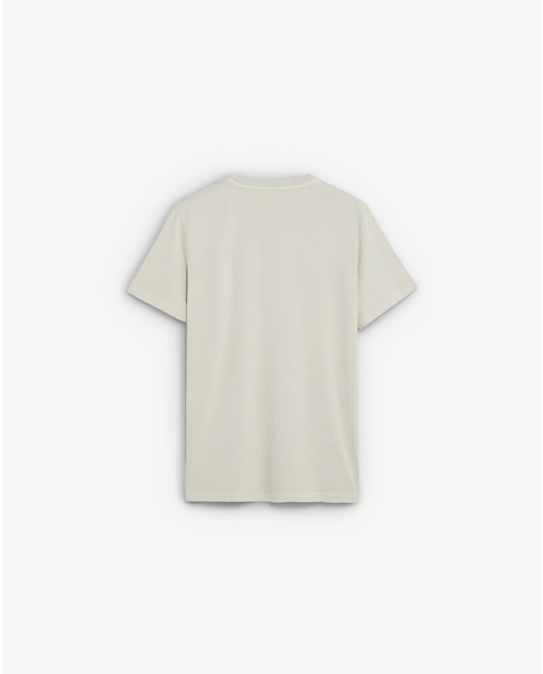 T-shirt Básica de Manga Curta Cinzento-claro-5