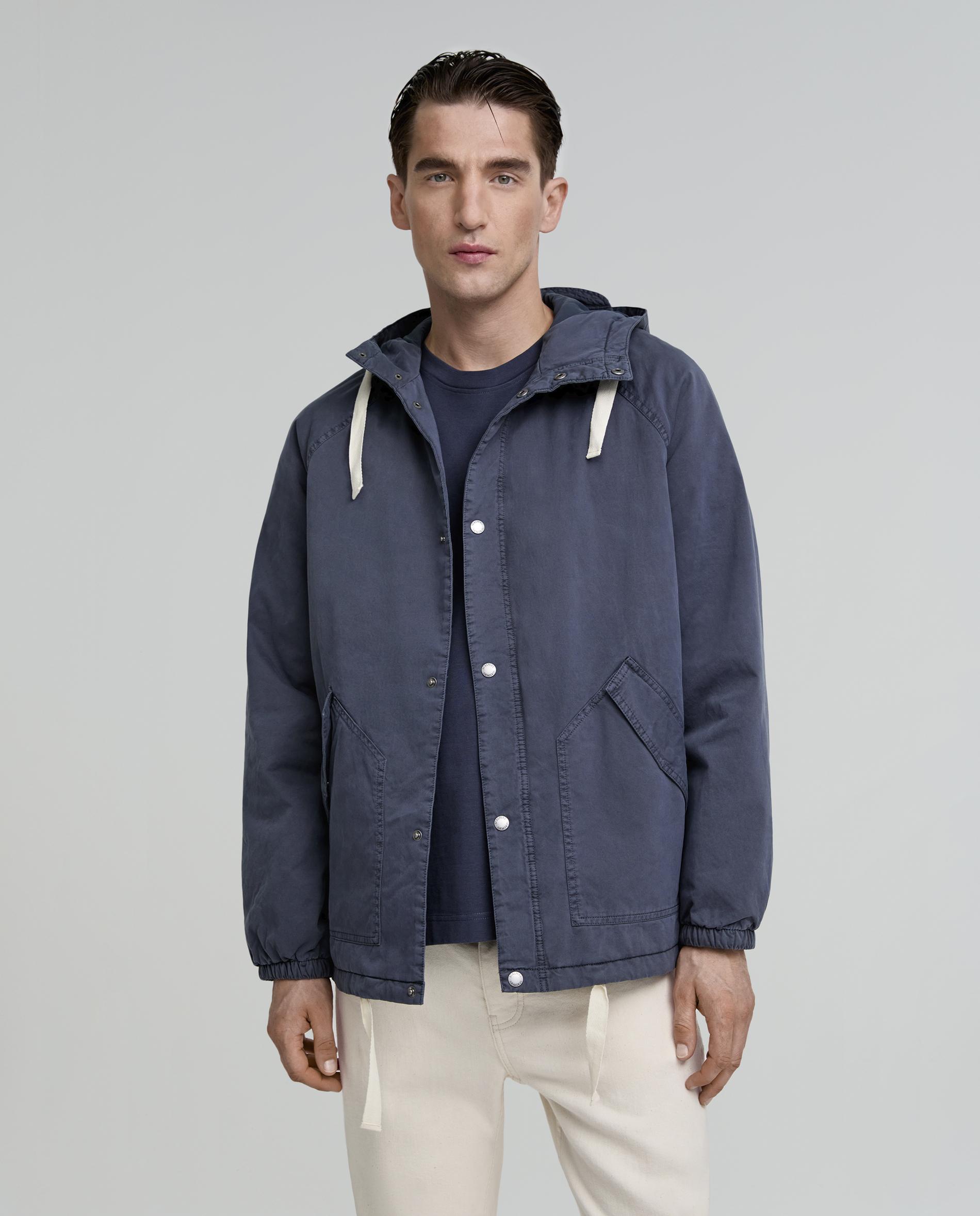 Imagem 0 de Parka Ligeiramente Acolchoada com Capuz Integrado