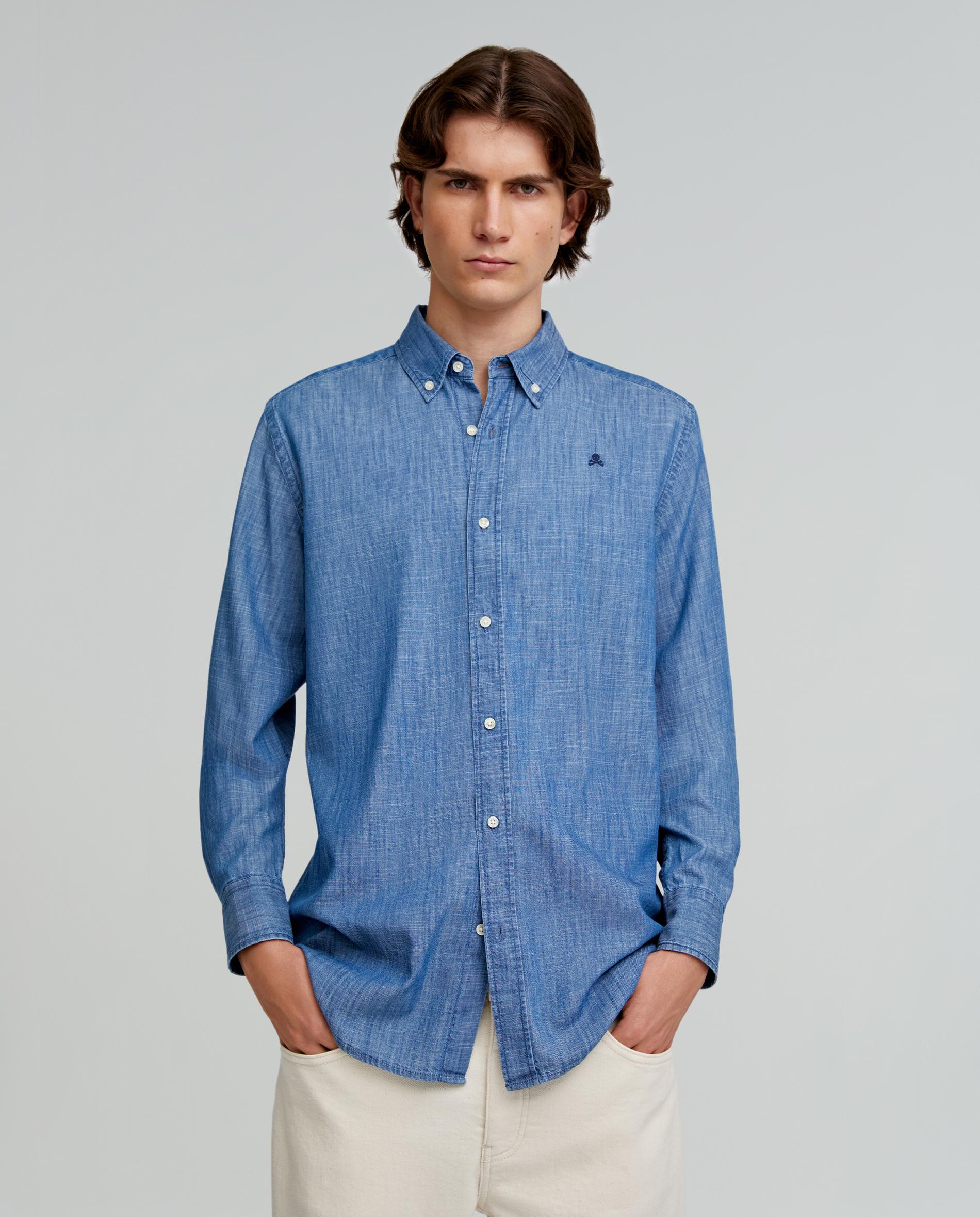 Imagem 0 de Camisa Jeans Regular Fit