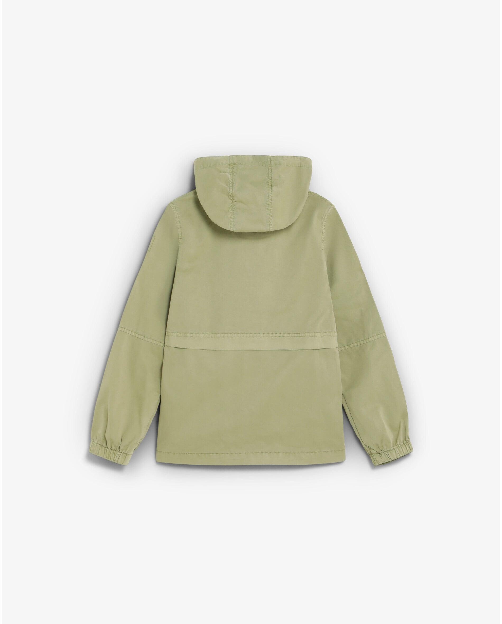 Parka Infantil com Capuz e Fecho Zip Scalpers Caqui-2