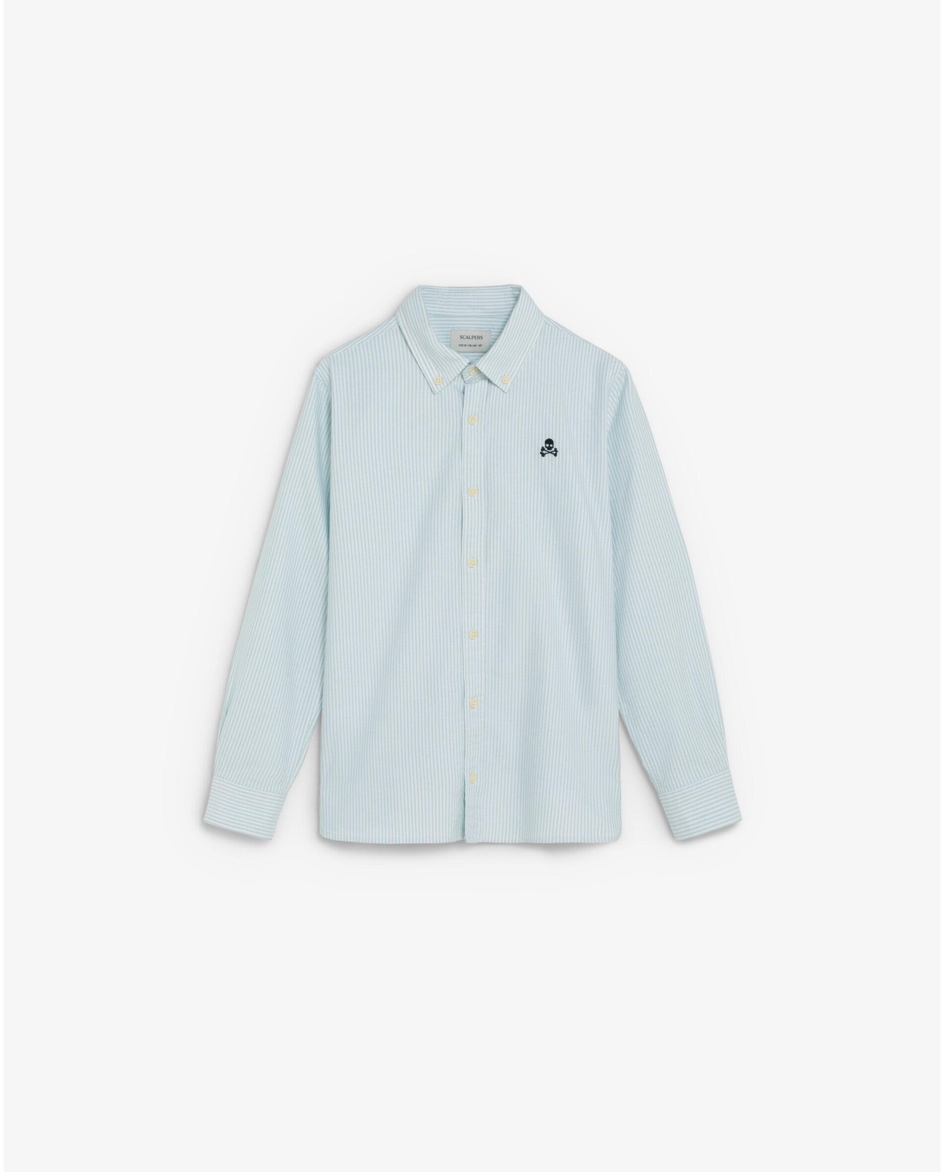 Imagem 0 de Camisa Infantil às Riscas de Manga Comprida