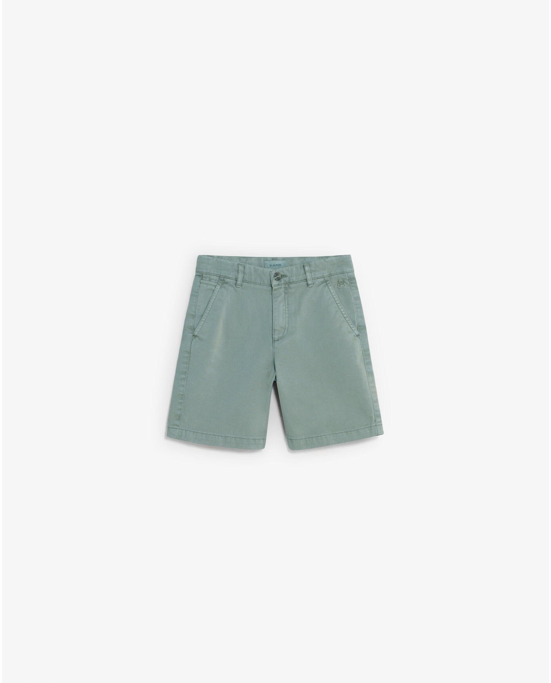Imagem 0 de Bermudas Infantil com Fecho Zip e Botão