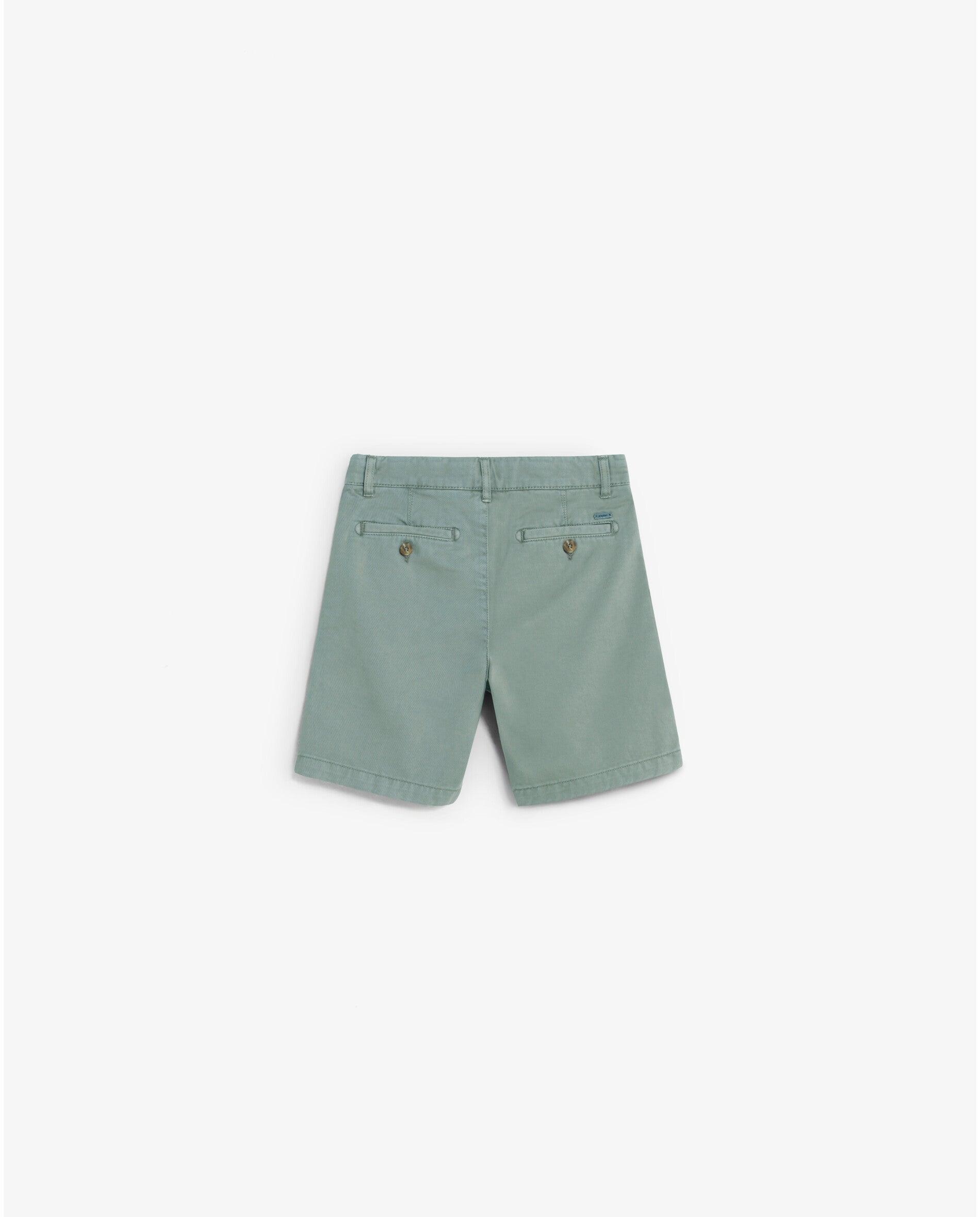 Bermudas Infantil com Fecho Zip e Botão Caribe-2