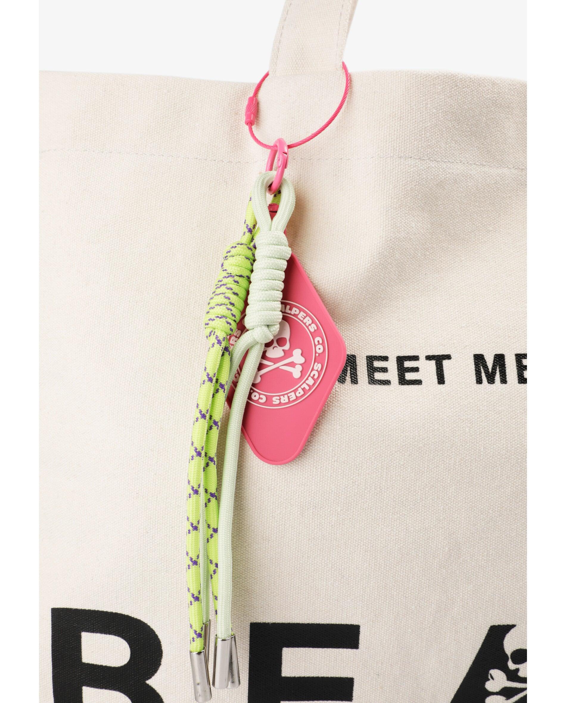 Mala Infantil Tipo Tote com Print Frontal Branco-5