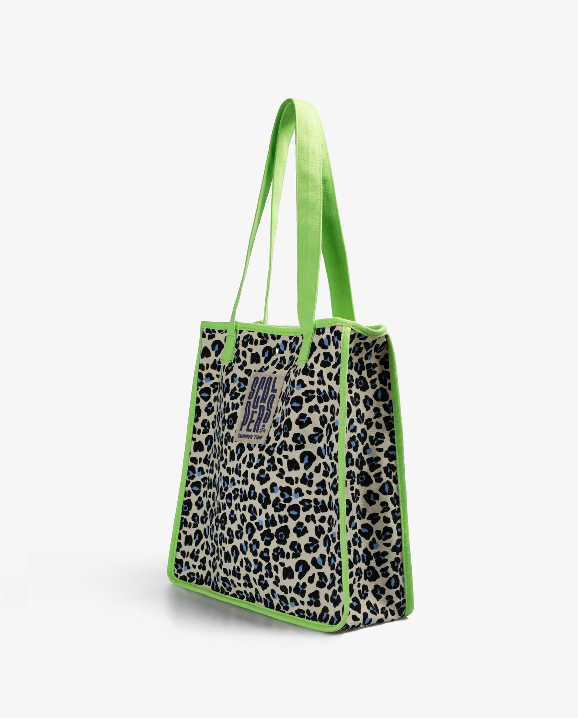 Mala Infantil Totte Animal Print Scalpers Azul / Verde-3