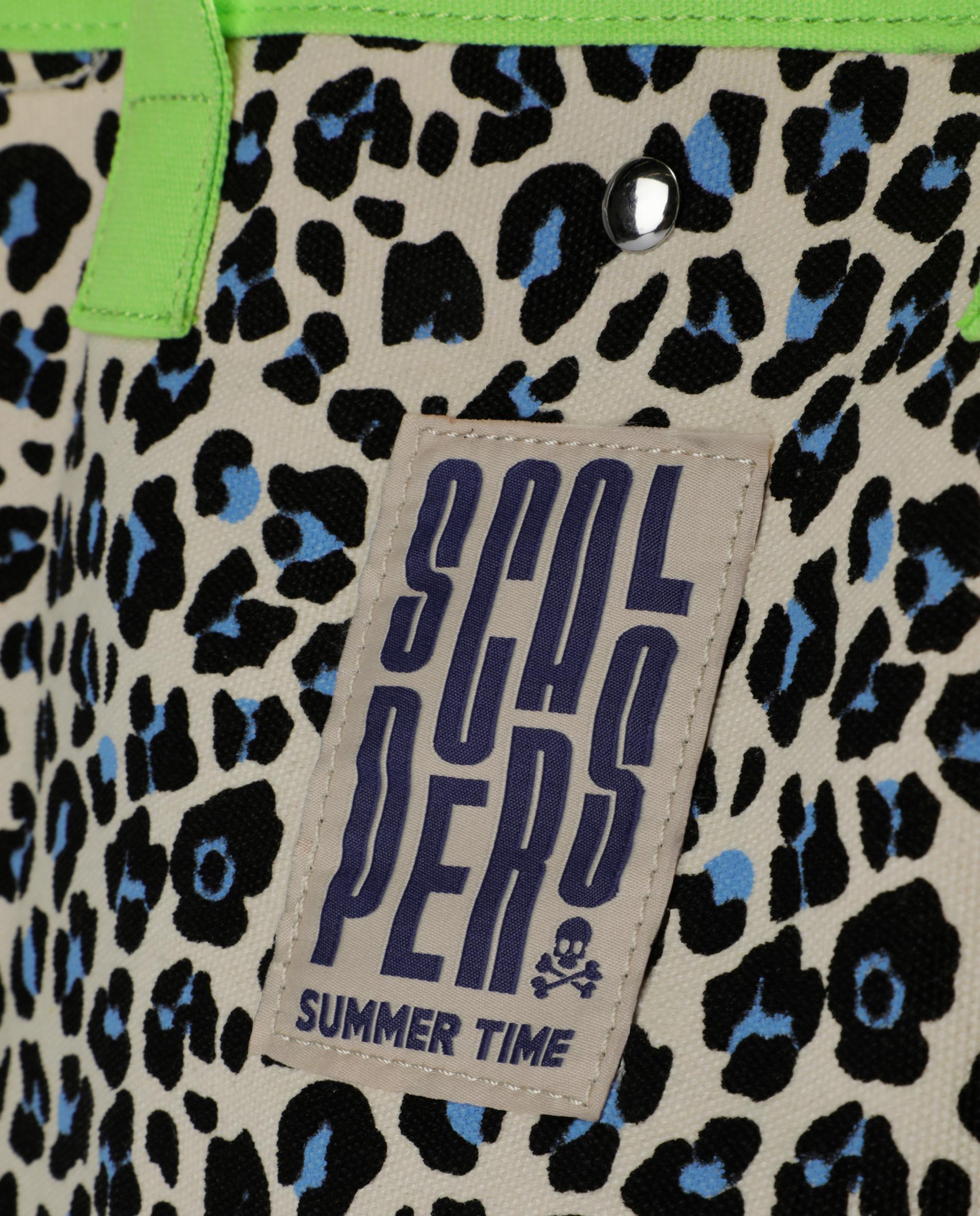 Mala Infantil Totte Animal Print Scalpers Azul / Verde-4