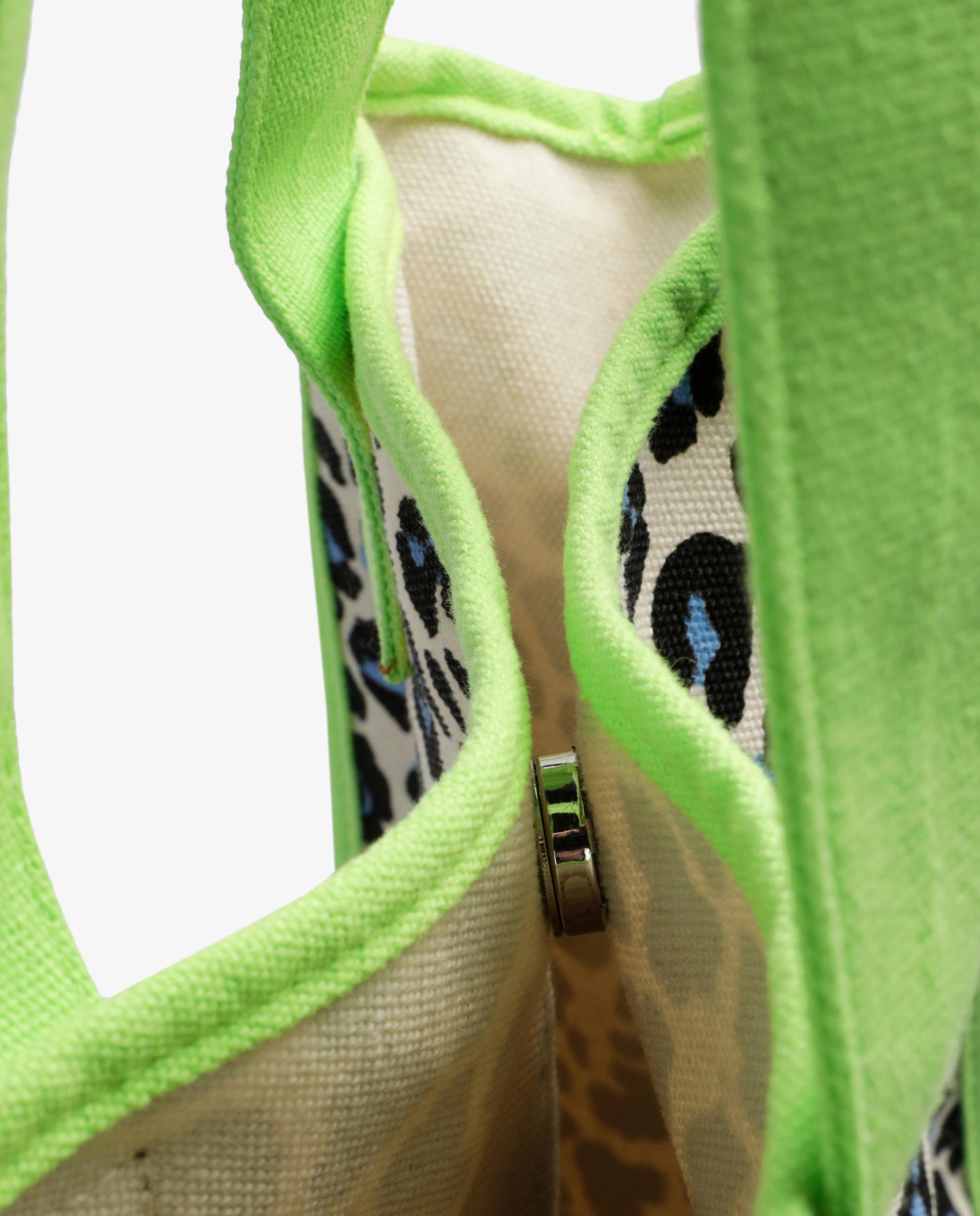 Mala Infantil Totte Animal Print Scalpers Azul / Verde-5