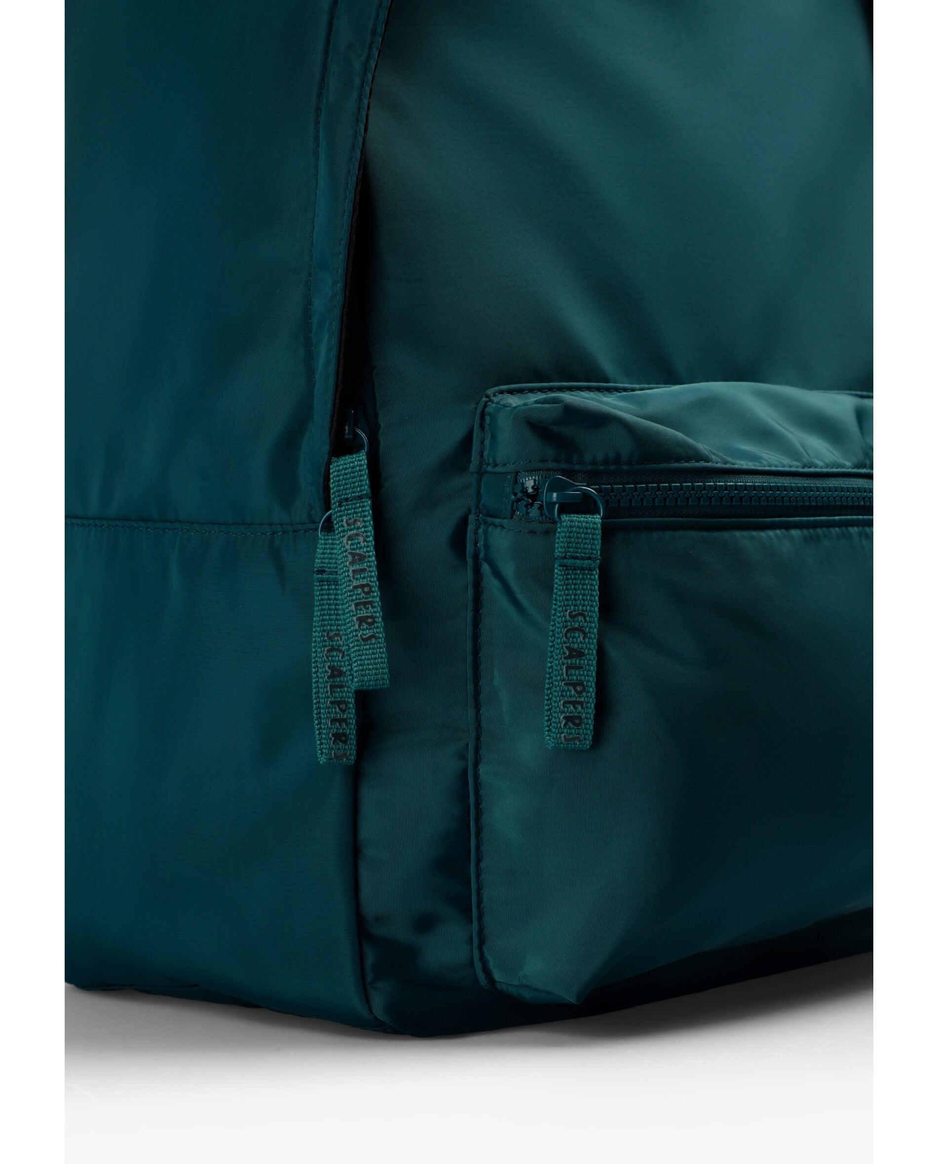 Mochila Infantil com Bolso Frontal e Alças Reguláveis Scalpers Verde-acinzentado-6