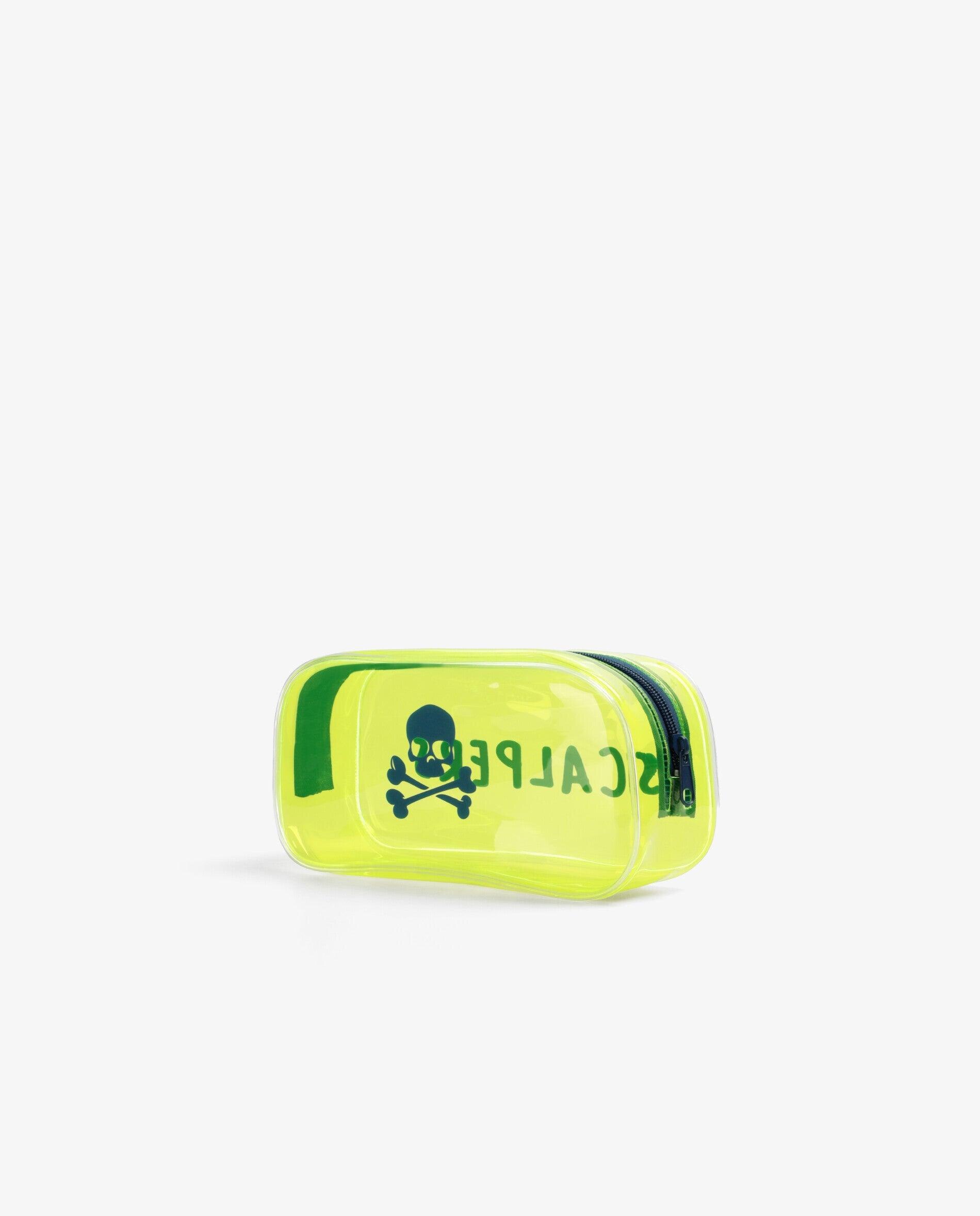 Nécessaire Infantil com Logo Frontal e Fecho Zip Scalpers Amarelo-3