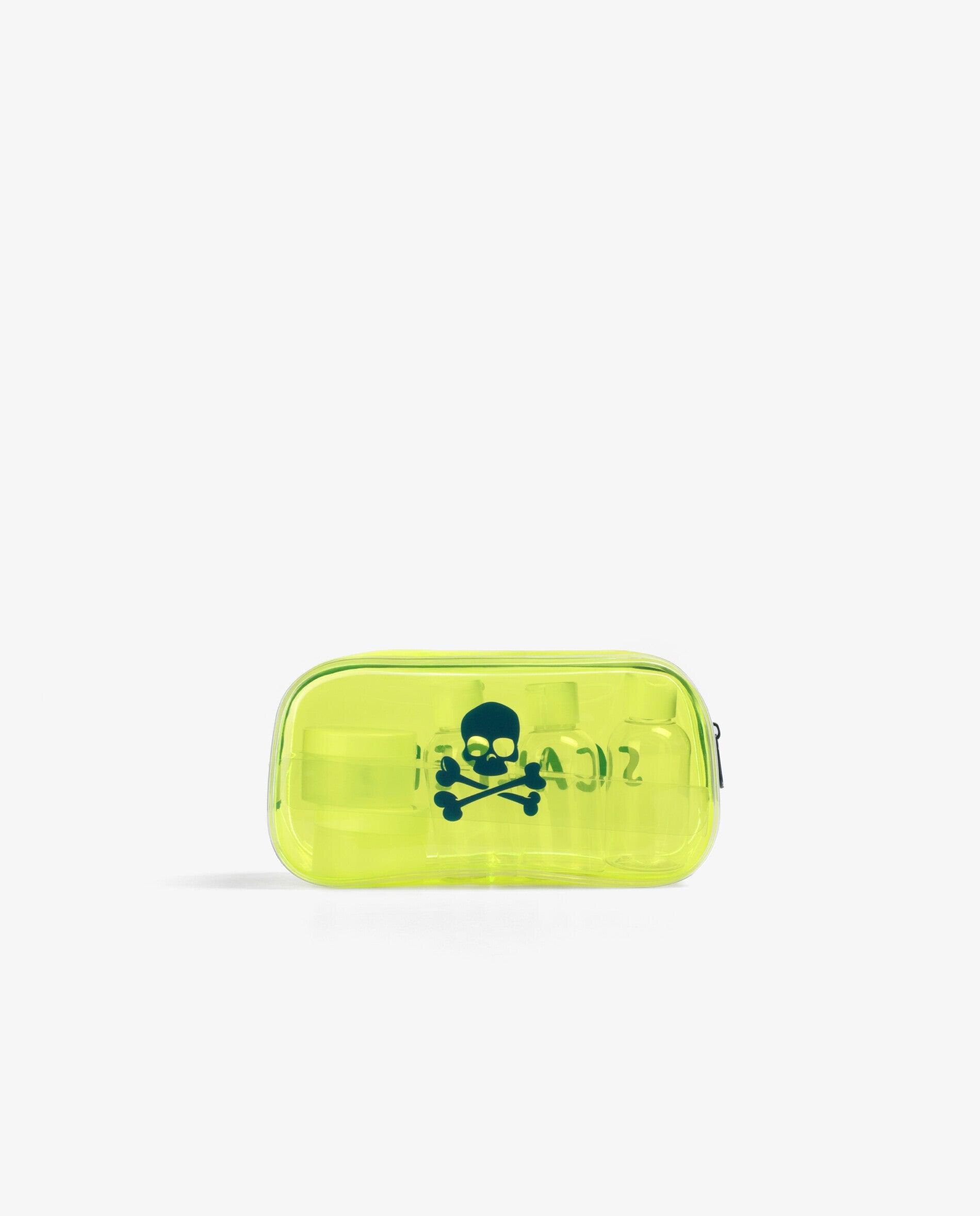 Nécessaire Infantil com Logo Frontal e Fecho Zip Scalpers Amarelo-4