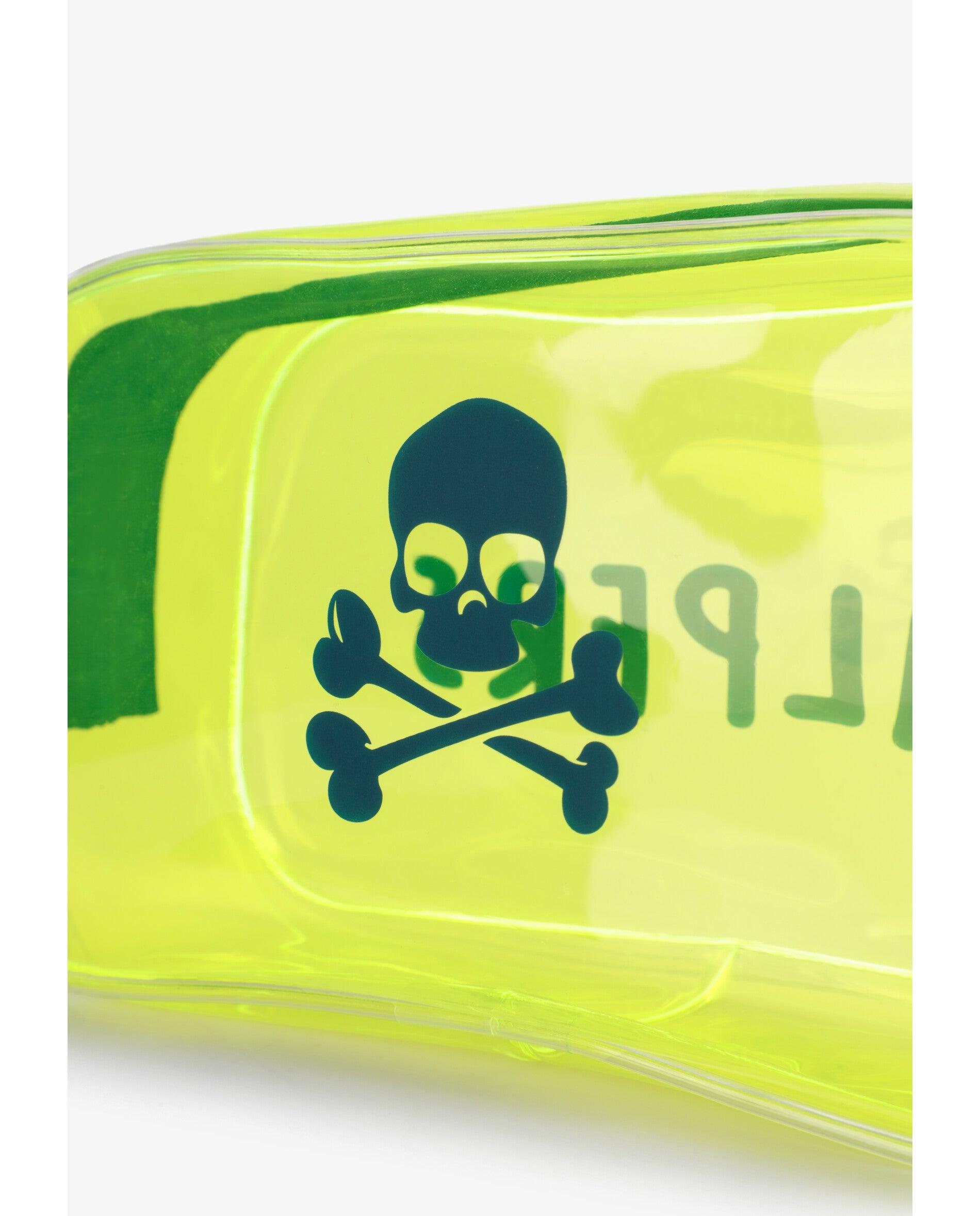 Nécessaire Infantil com Logo Frontal e Fecho Zip Scalpers Amarelo-6