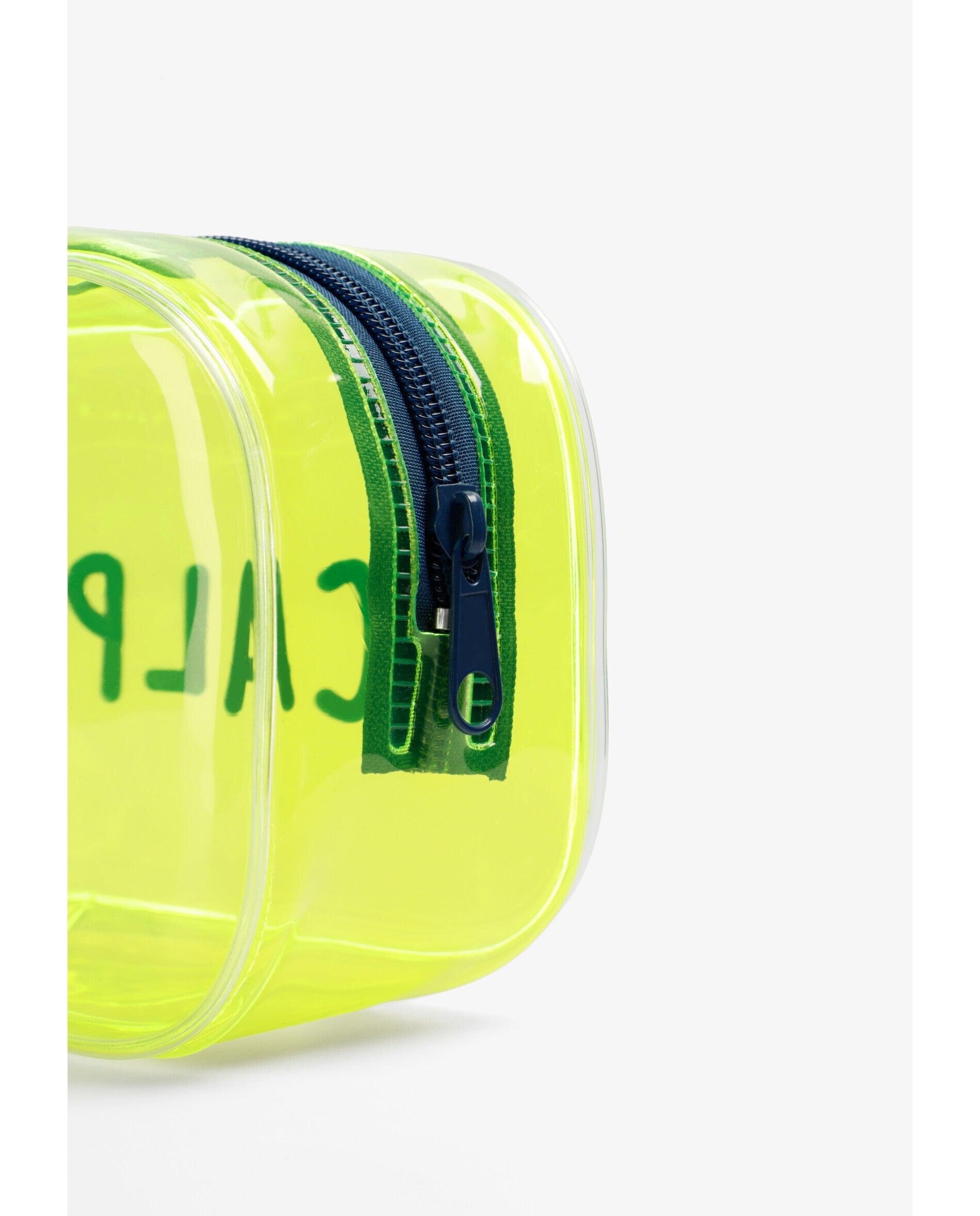 Nécessaire Infantil com Logo Frontal e Fecho Zip Scalpers Amarelo-8