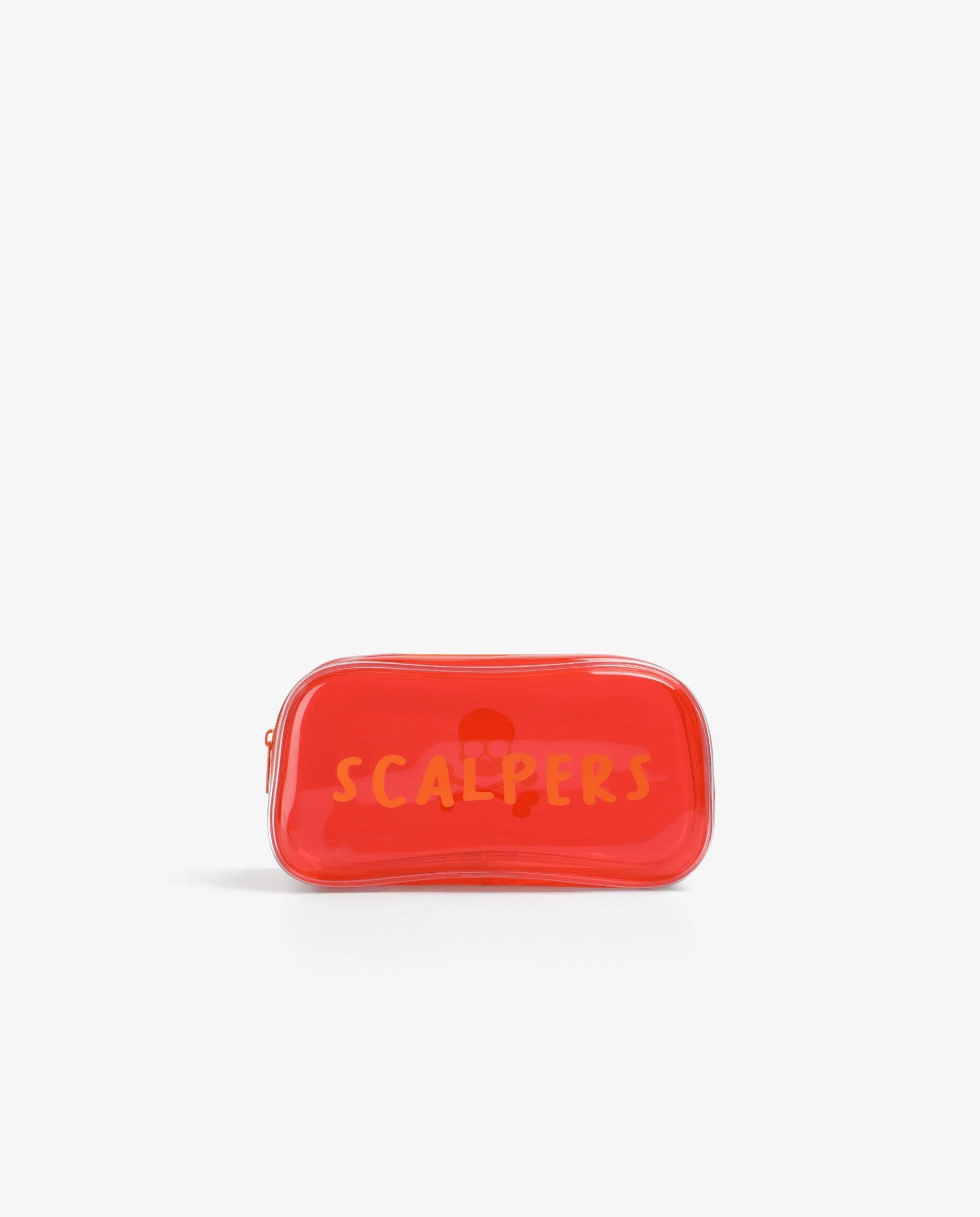 Nécessaire Infantil com Logo Frontal e Fecho Zip Scalpers Vermelho-2