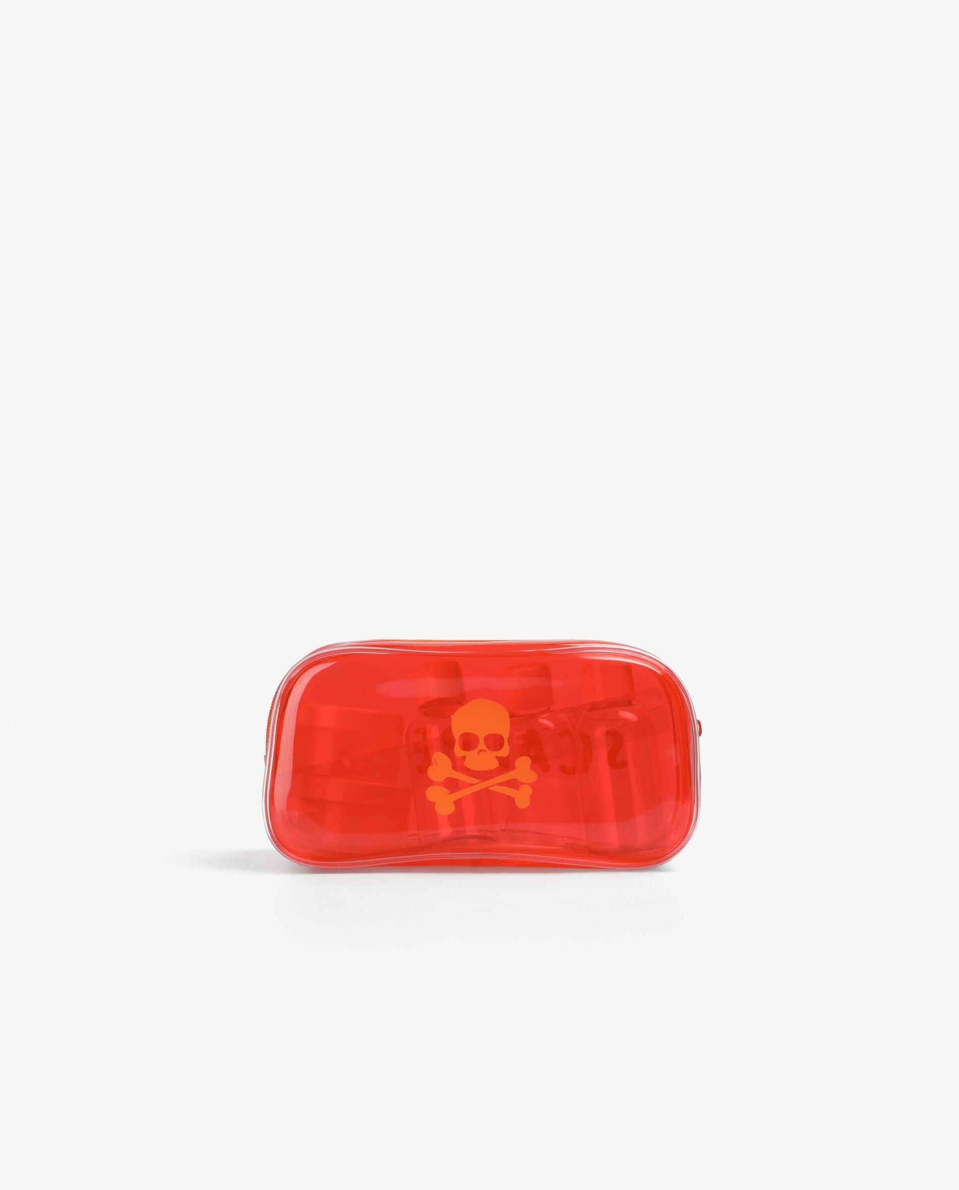 Nécessaire Infantil com Logo Frontal e Fecho Zip Scalpers Vermelho-4