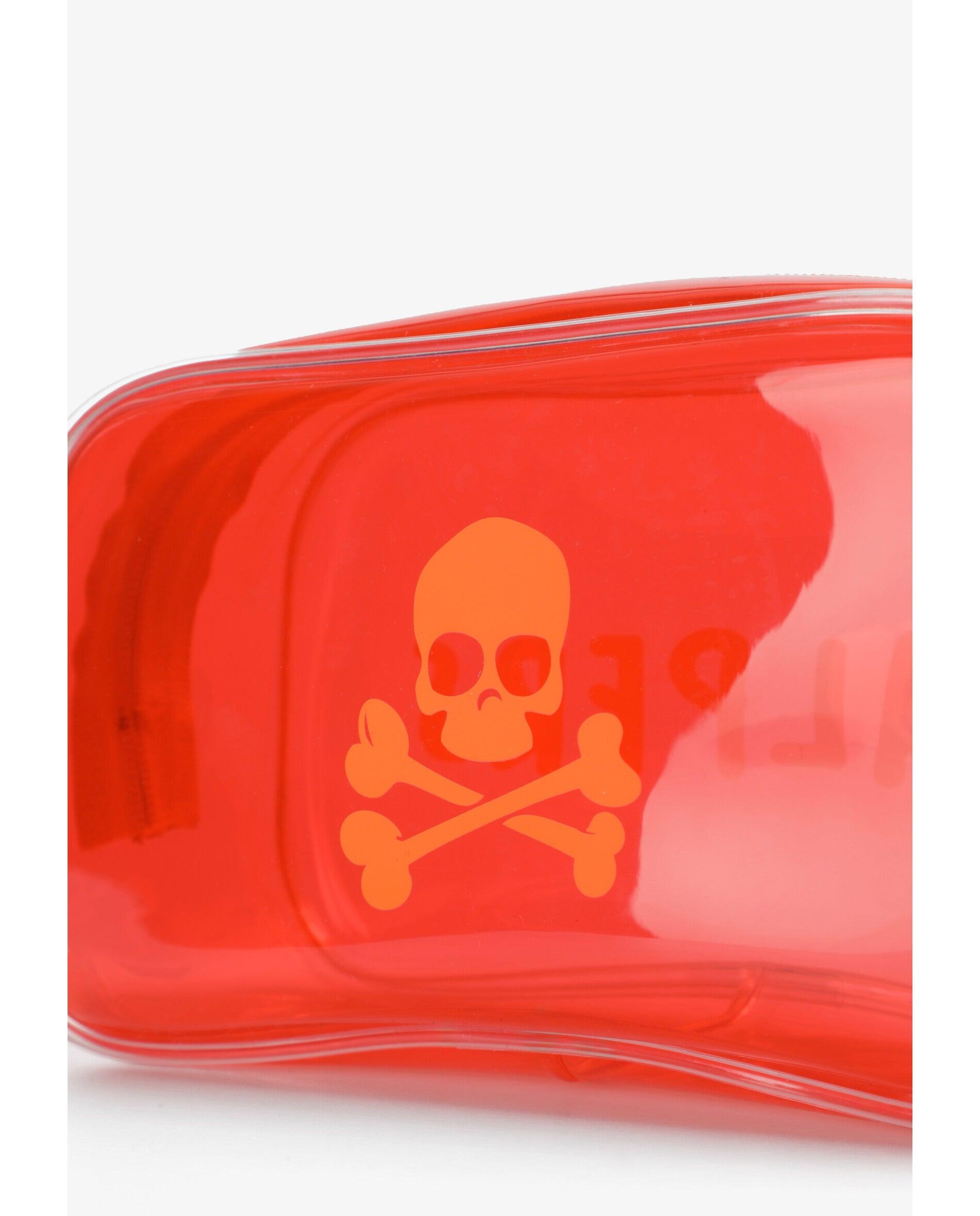 Nécessaire Infantil com Logo Frontal e Fecho Zip Scalpers Vermelho-6