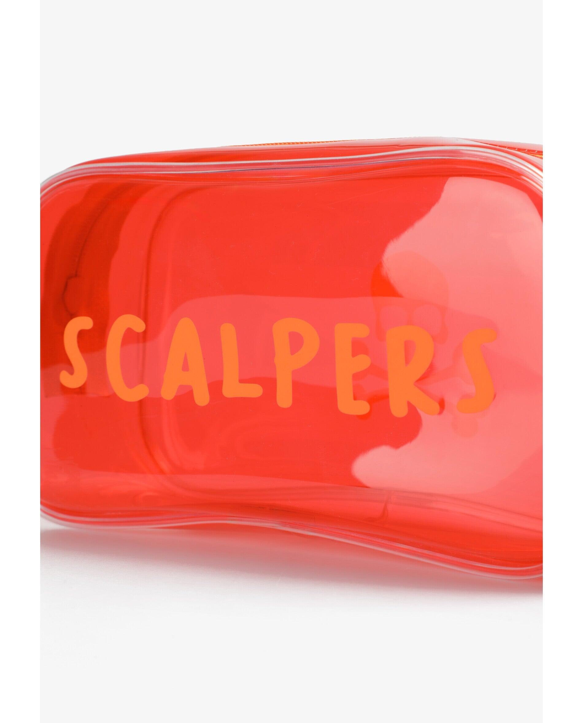 Nécessaire Infantil com Logo Frontal e Fecho Zip Scalpers Vermelho-7