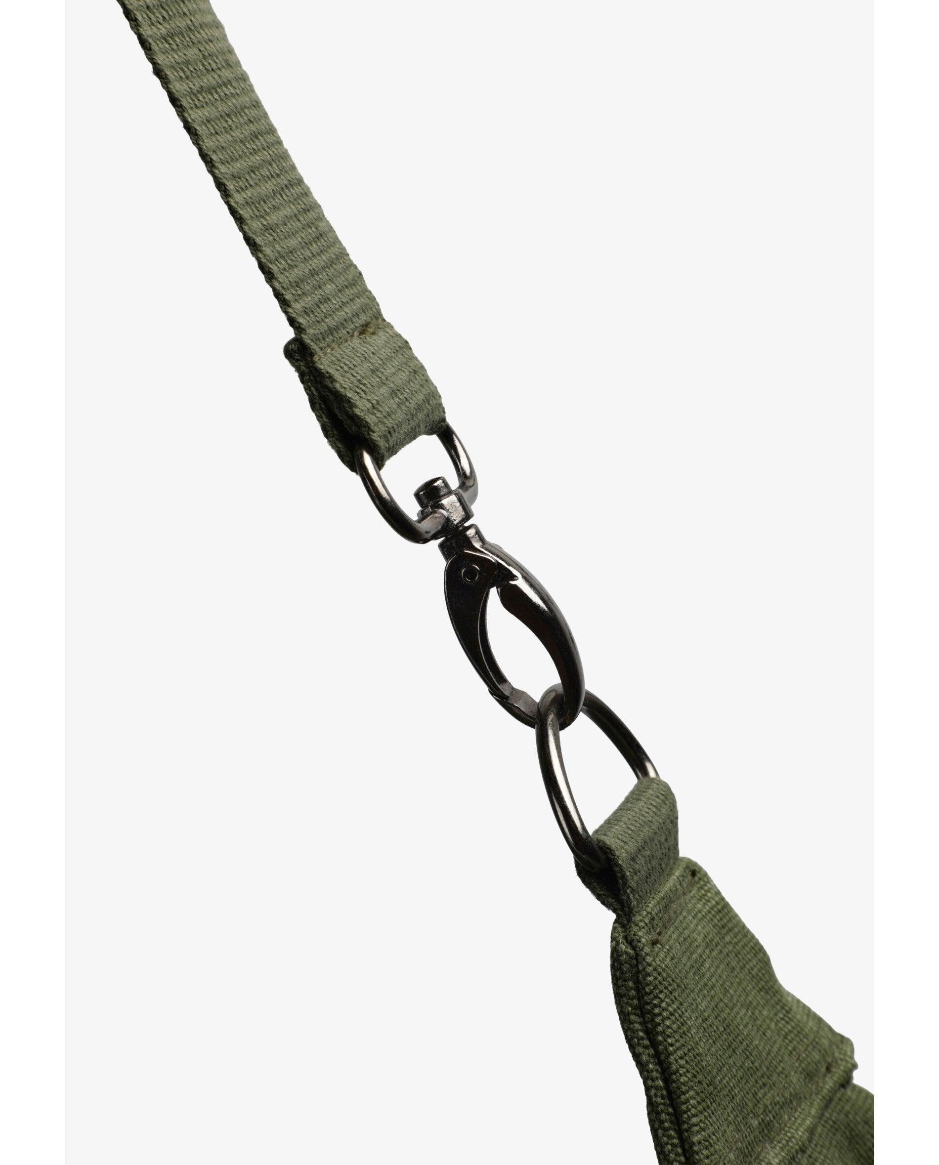 Mala Infantil de Viagem com Fecho Zip Scalpers Verde-militar-8