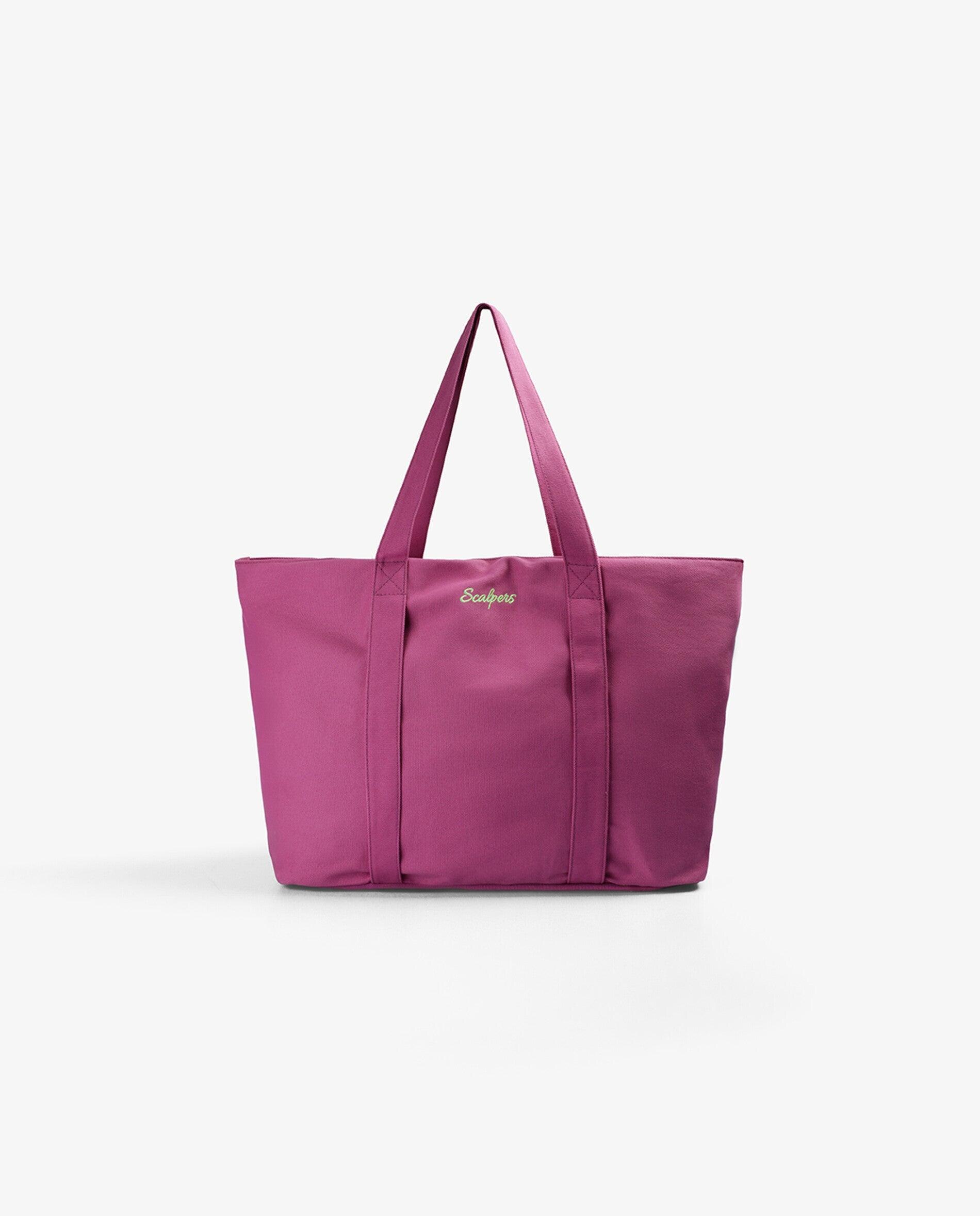 Mala Infantil Tote com Fecho Zip Scalpers Morango-2