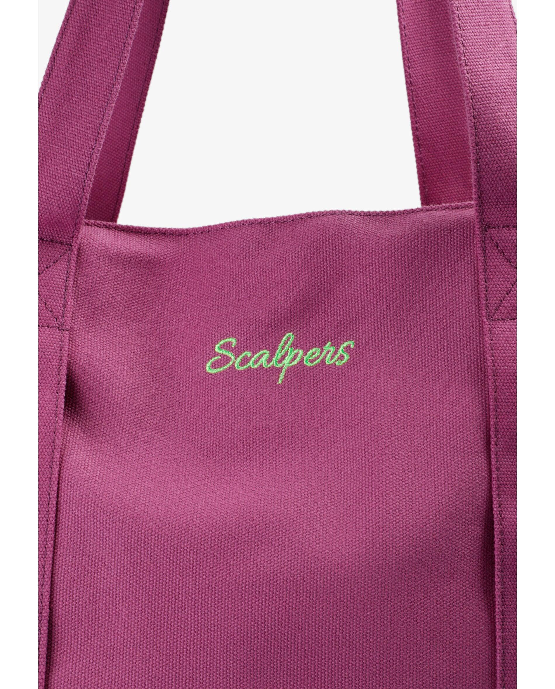 Mala Infantil Tote com Fecho Zip Scalpers Morango-6