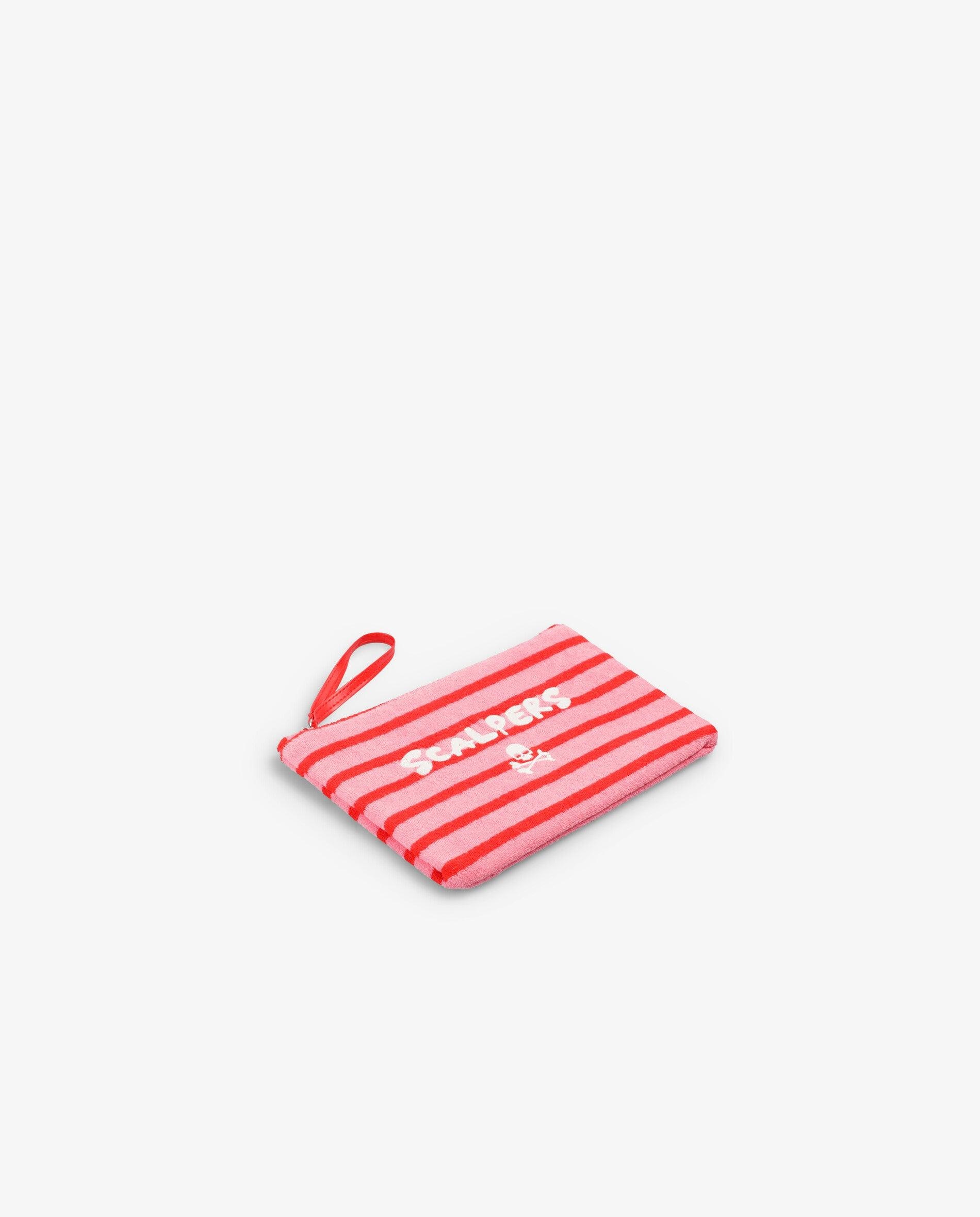 Necessaire Infantil com Fecho Zip e Alça de Mão Scalpers Rosa-3