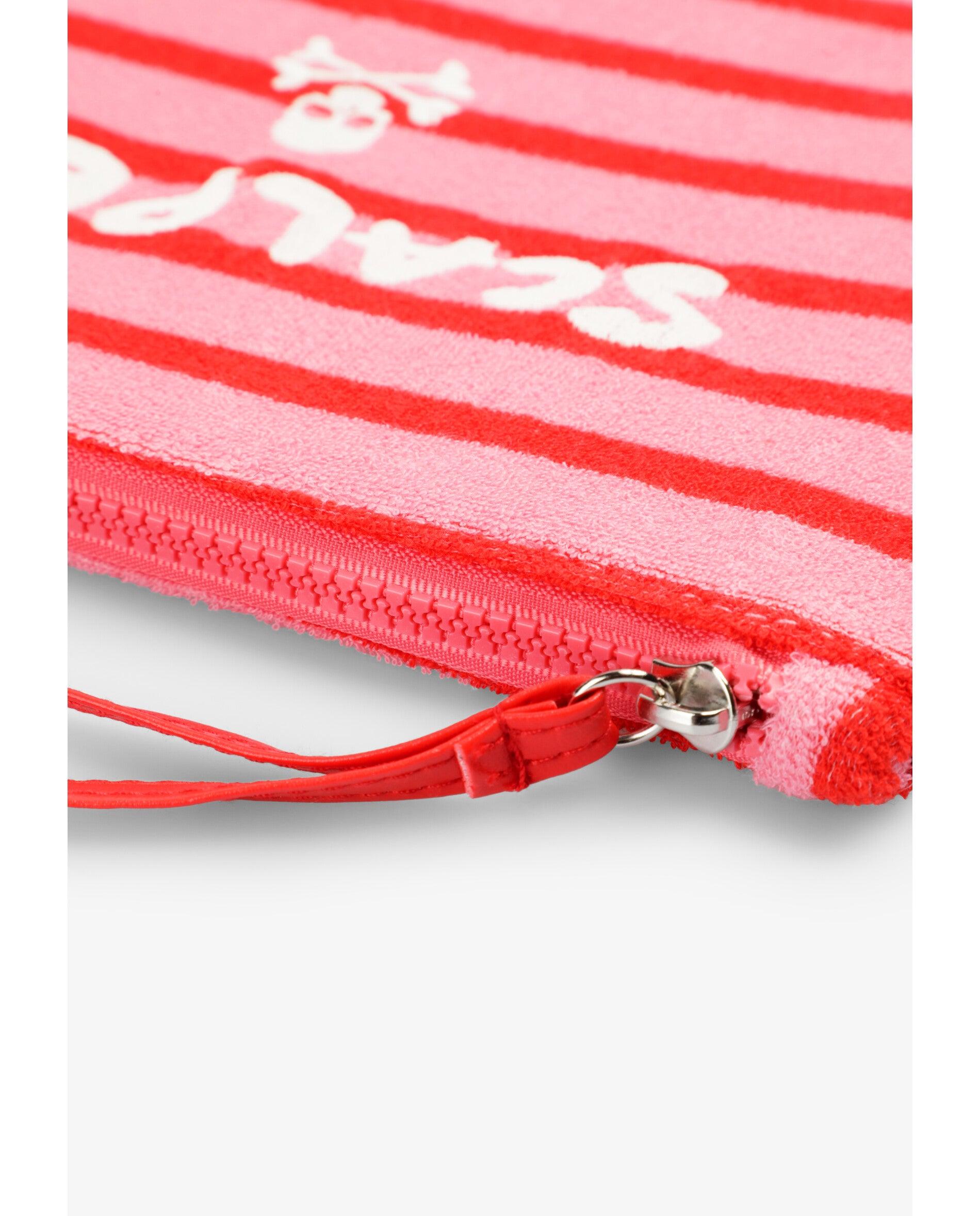 Necessaire Infantil com Fecho Zip e Alça de Mão Scalpers Rosa-5