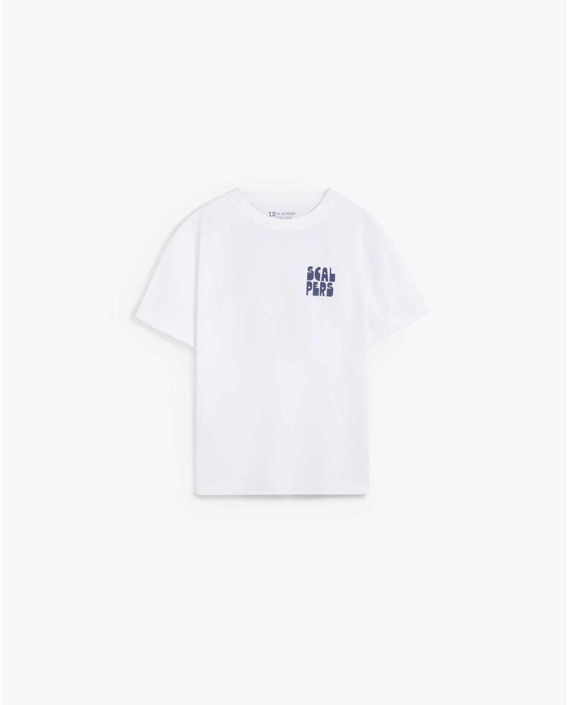 Imagem 0 de T-shirt Infantil de Manga Curta com Gráfico Posterior