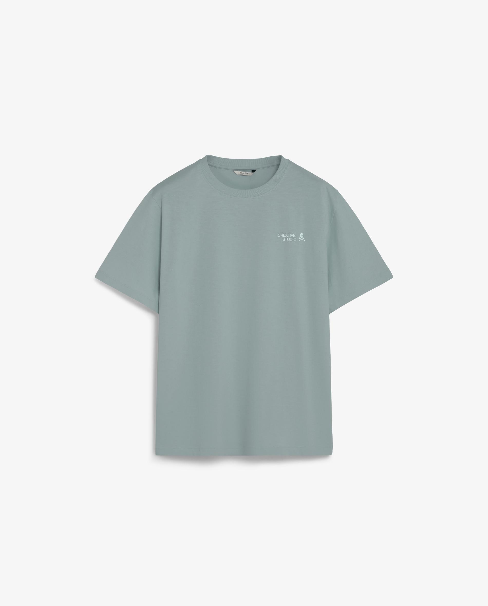 Imagem 0 de T-shirt de Manga Curta com Letreiro Posterior