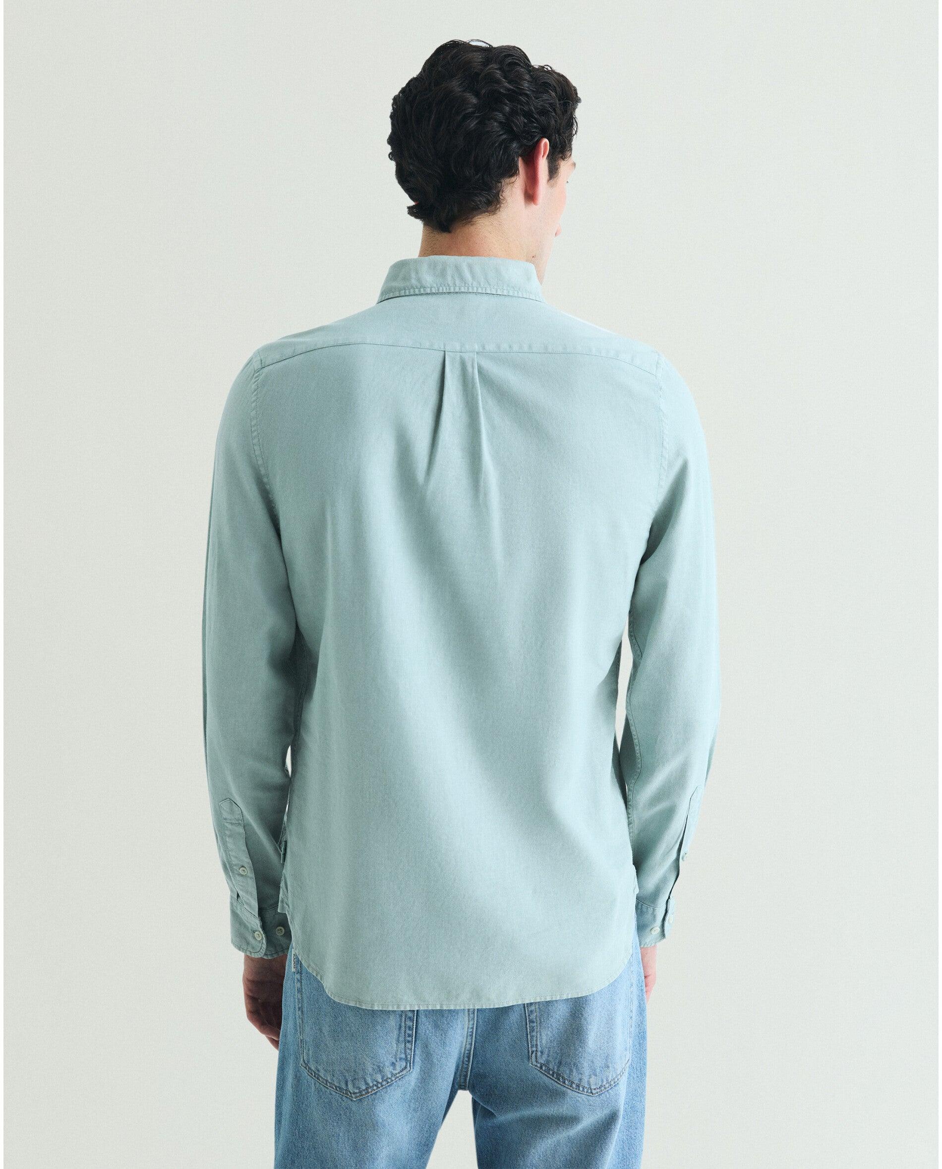 Camisa Regular Fit Tipo Polo Azul-celeste-2