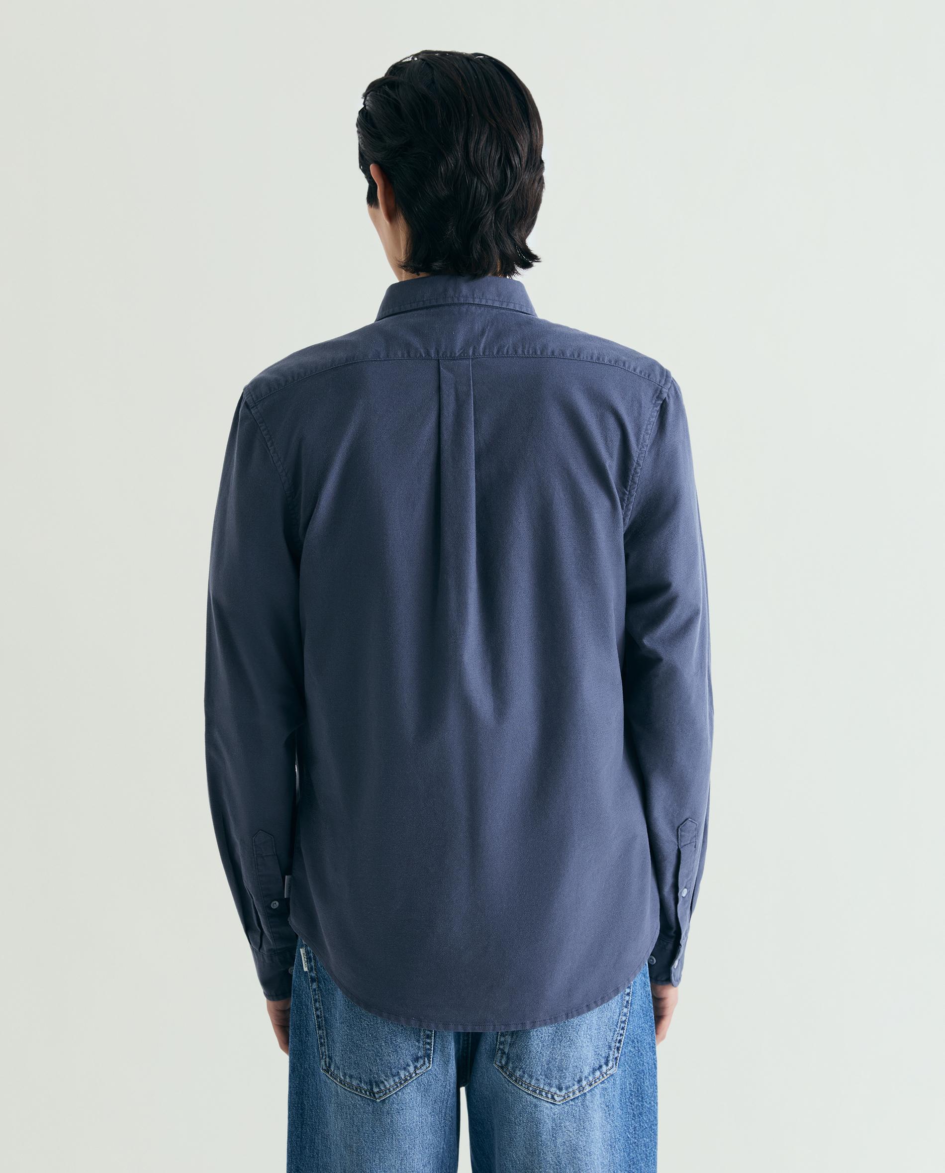 Camisa Regular com Bolso Navy-3