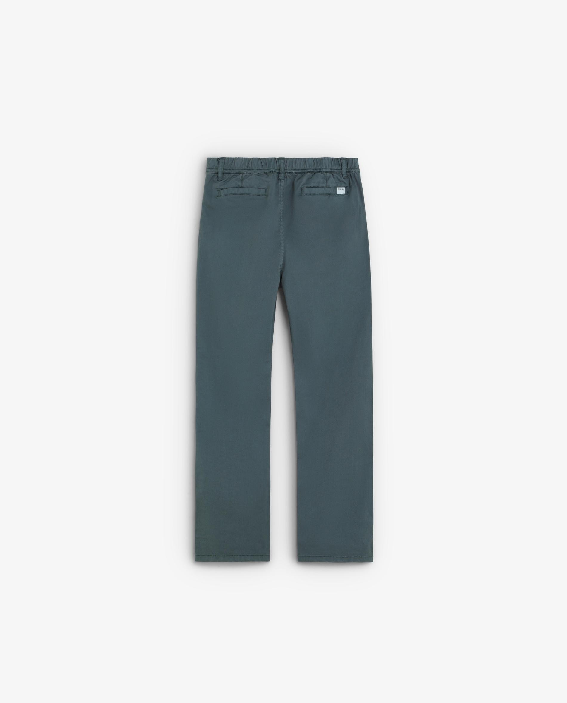 Calças Chino Relaxed Fit Ligeiramente Elásticas Infantil Scalpers Cinzento esverdeado-6