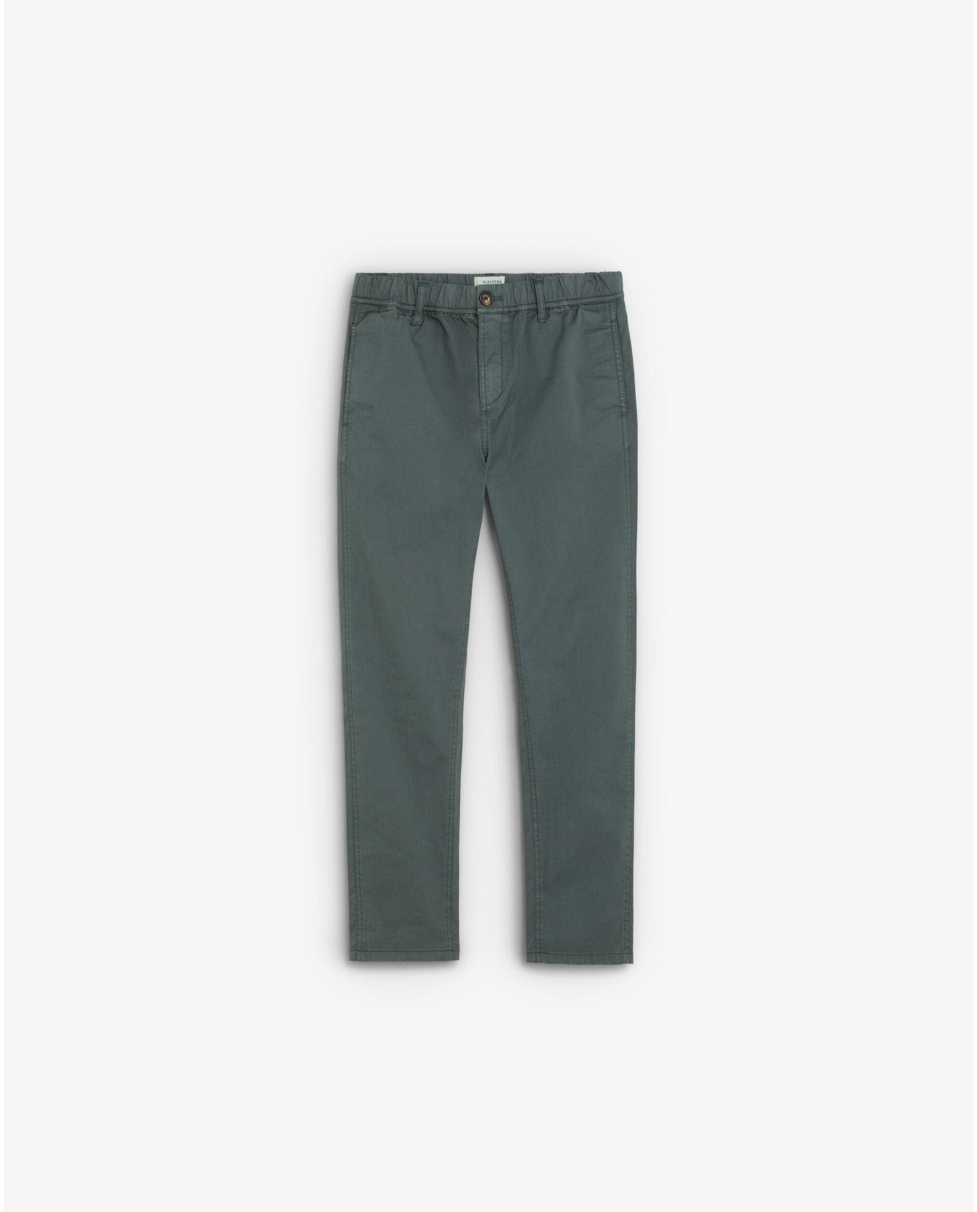 Imagem 0 de Calças Chino Relaxed Fit Ligeiramente Elásticas Infantil