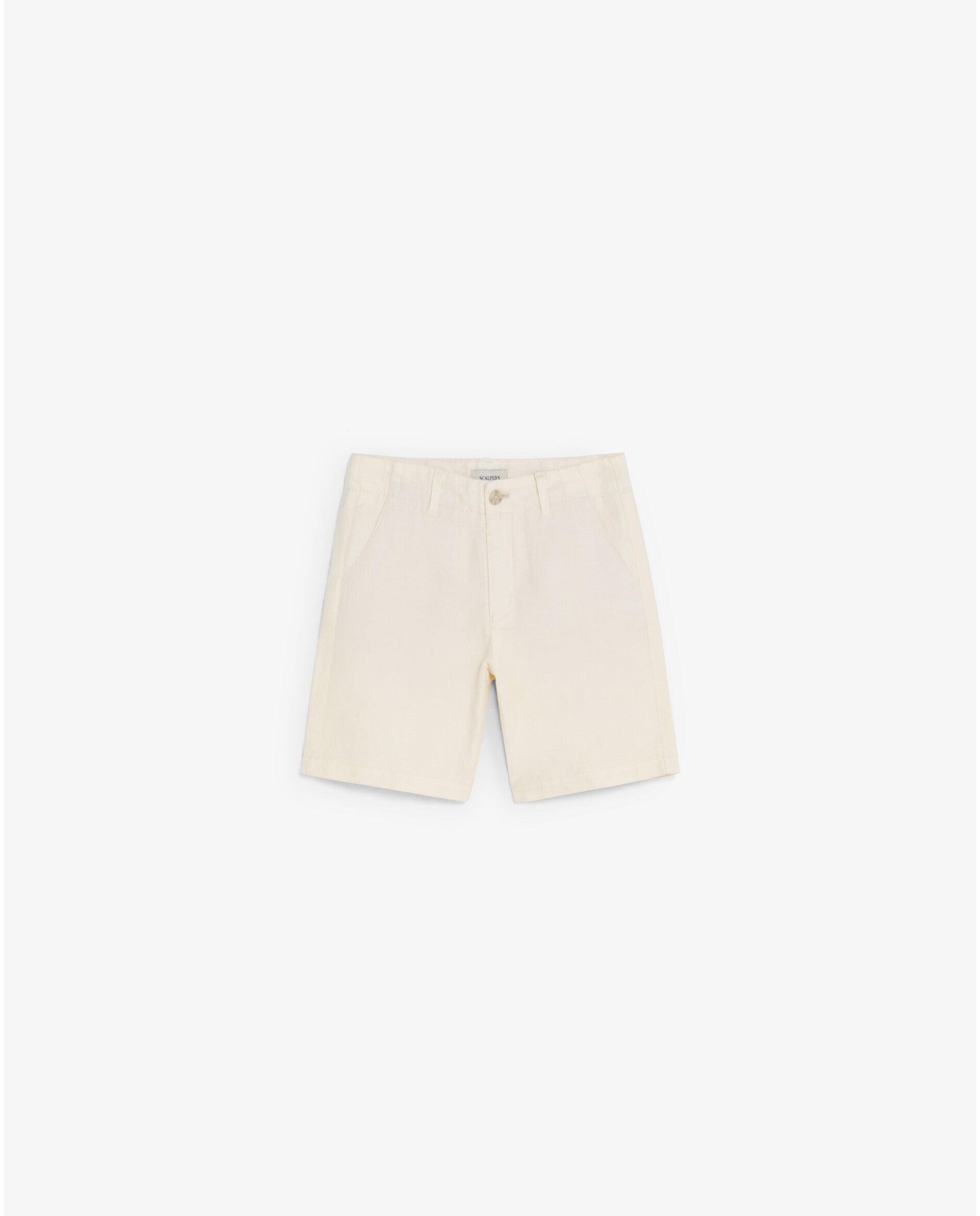Imagem 0 de Bermudas Regular Fit com Presilhas na Cintura