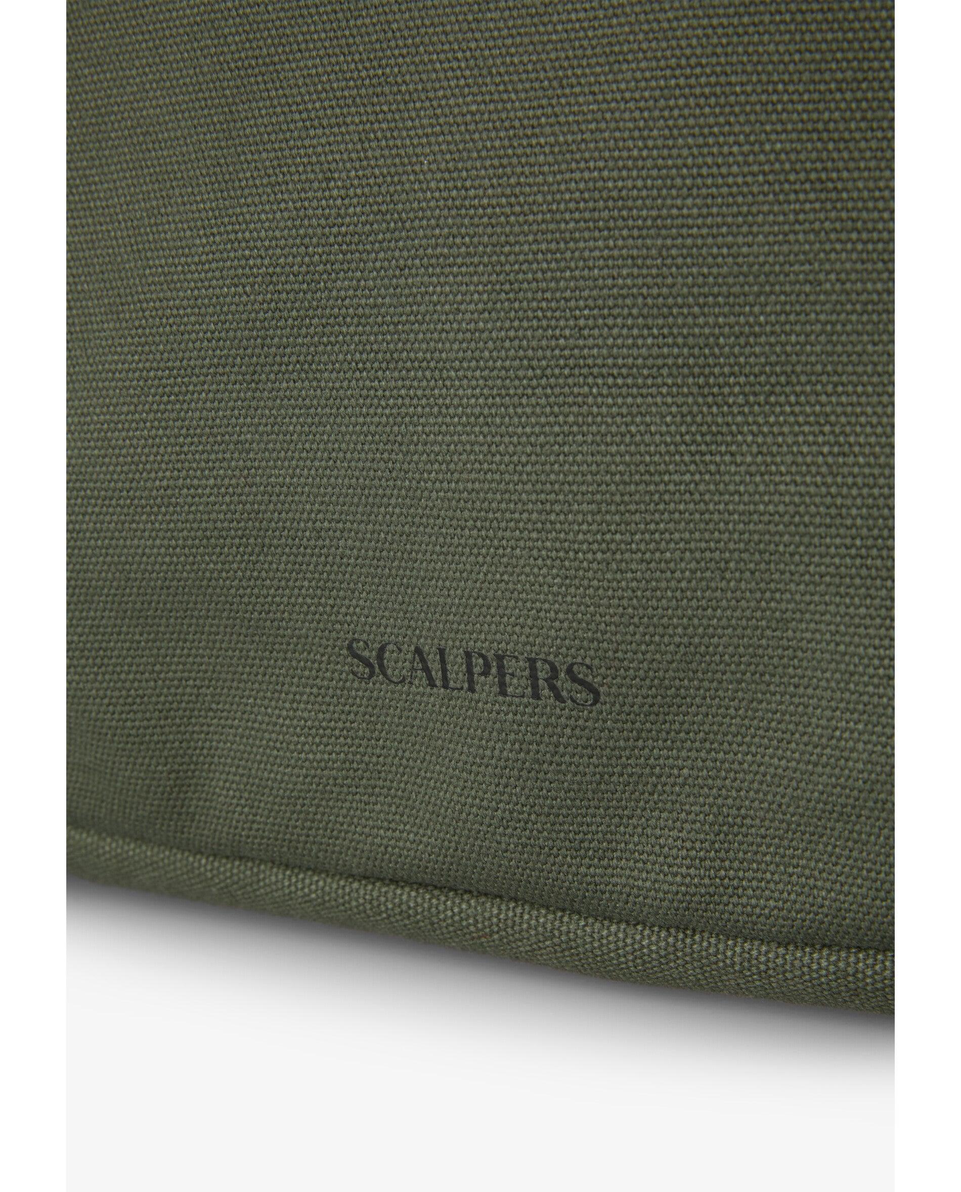 Mochila com Alça Dupla Superior e Alças Reguláveis Verde-militar-7