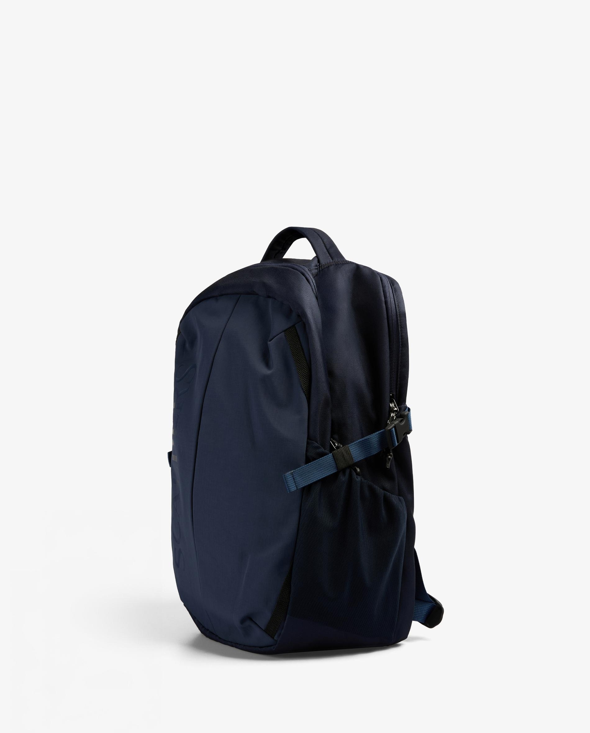 Mochila com Costas Acolchoadas e Múltiplos Compartimentos Navy-3