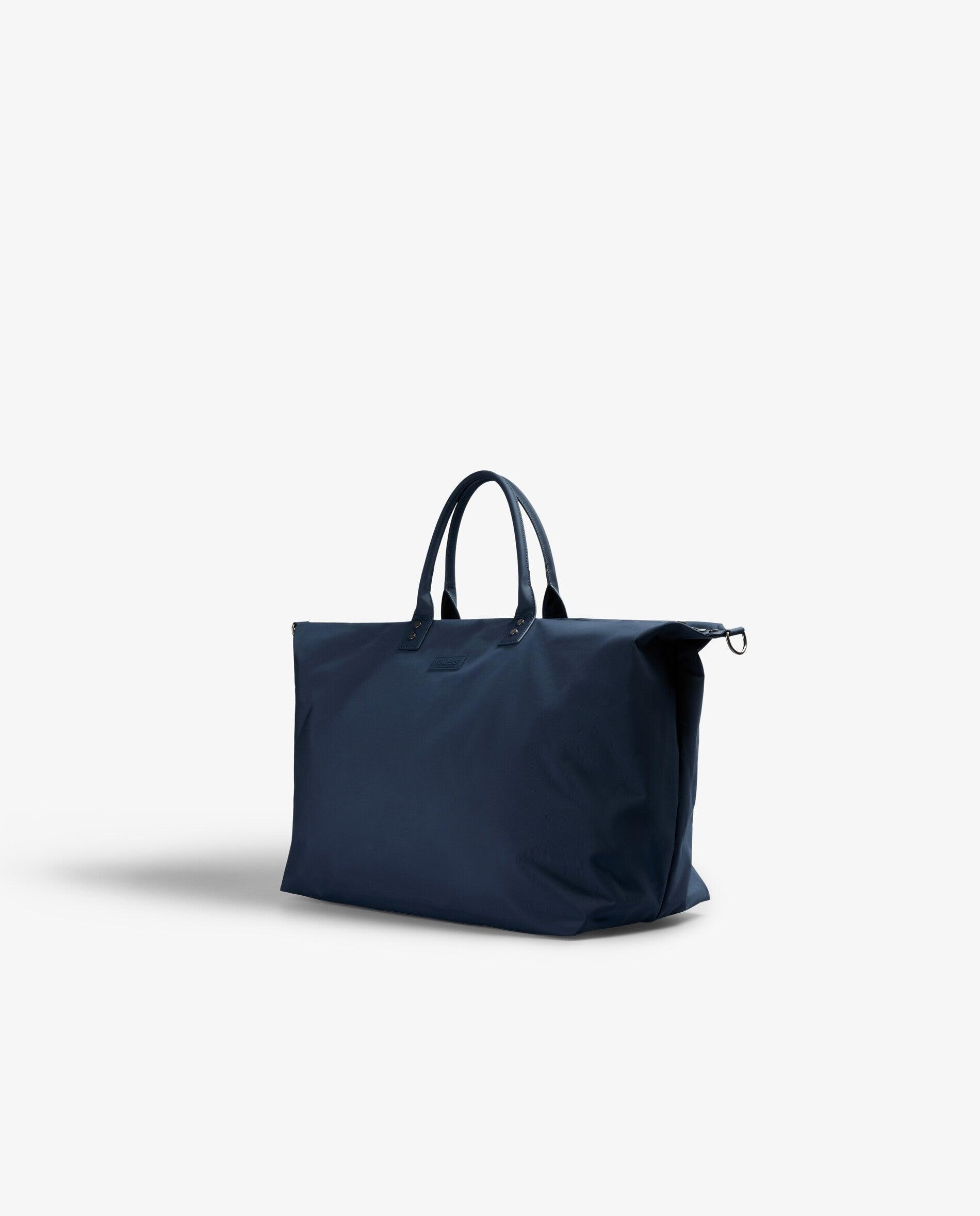 Mala com Fecho Zip e Alça a Tiracolo Ajustável Navy-3