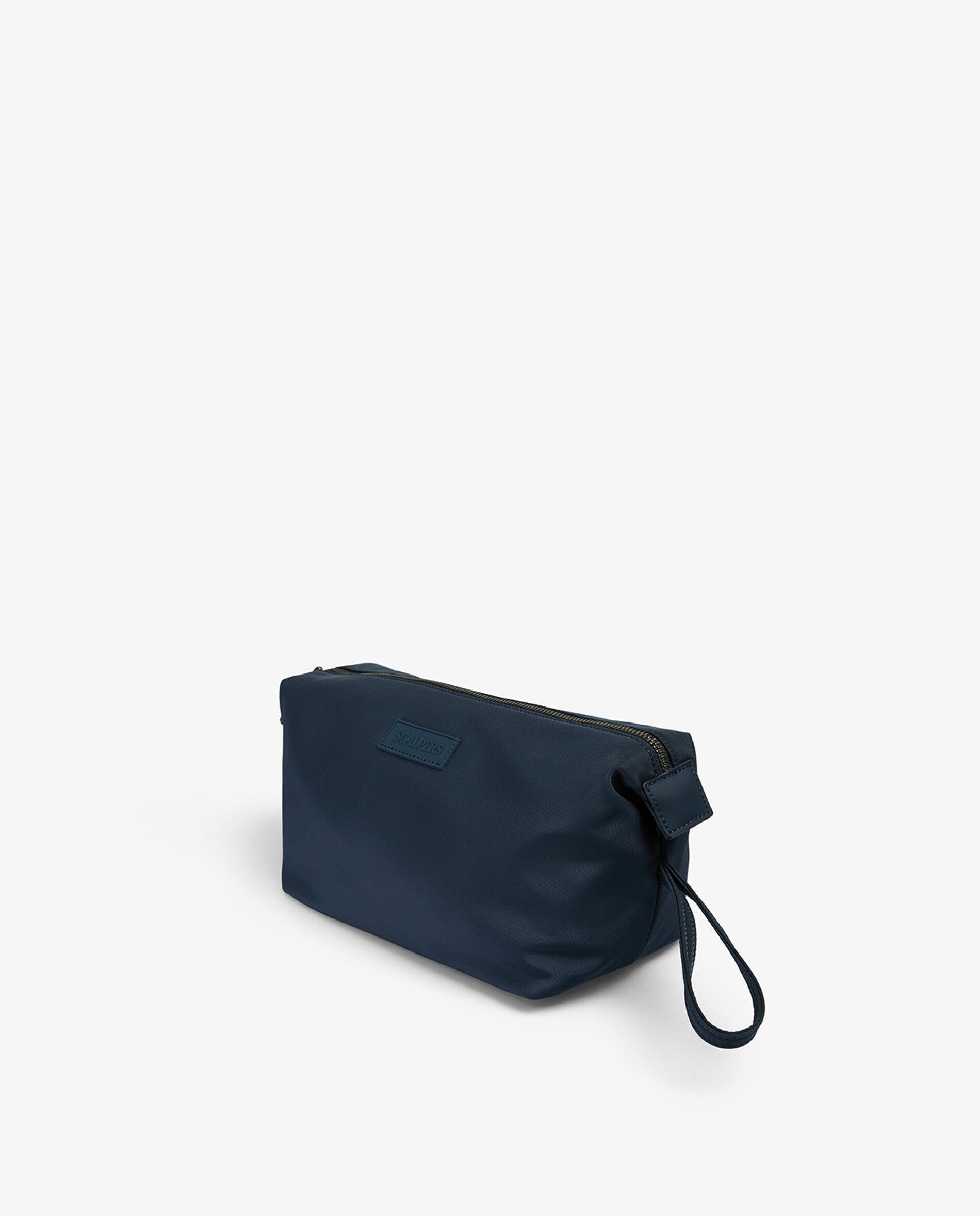 Necessaire com Fecho Zip e Alça de Mão Navy-3
