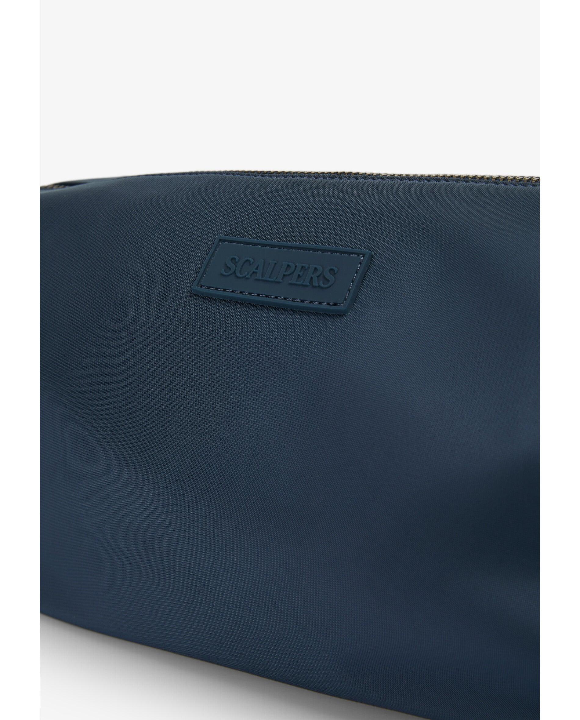 Necessaire com Fecho Zip e Alça de Mão Navy-4