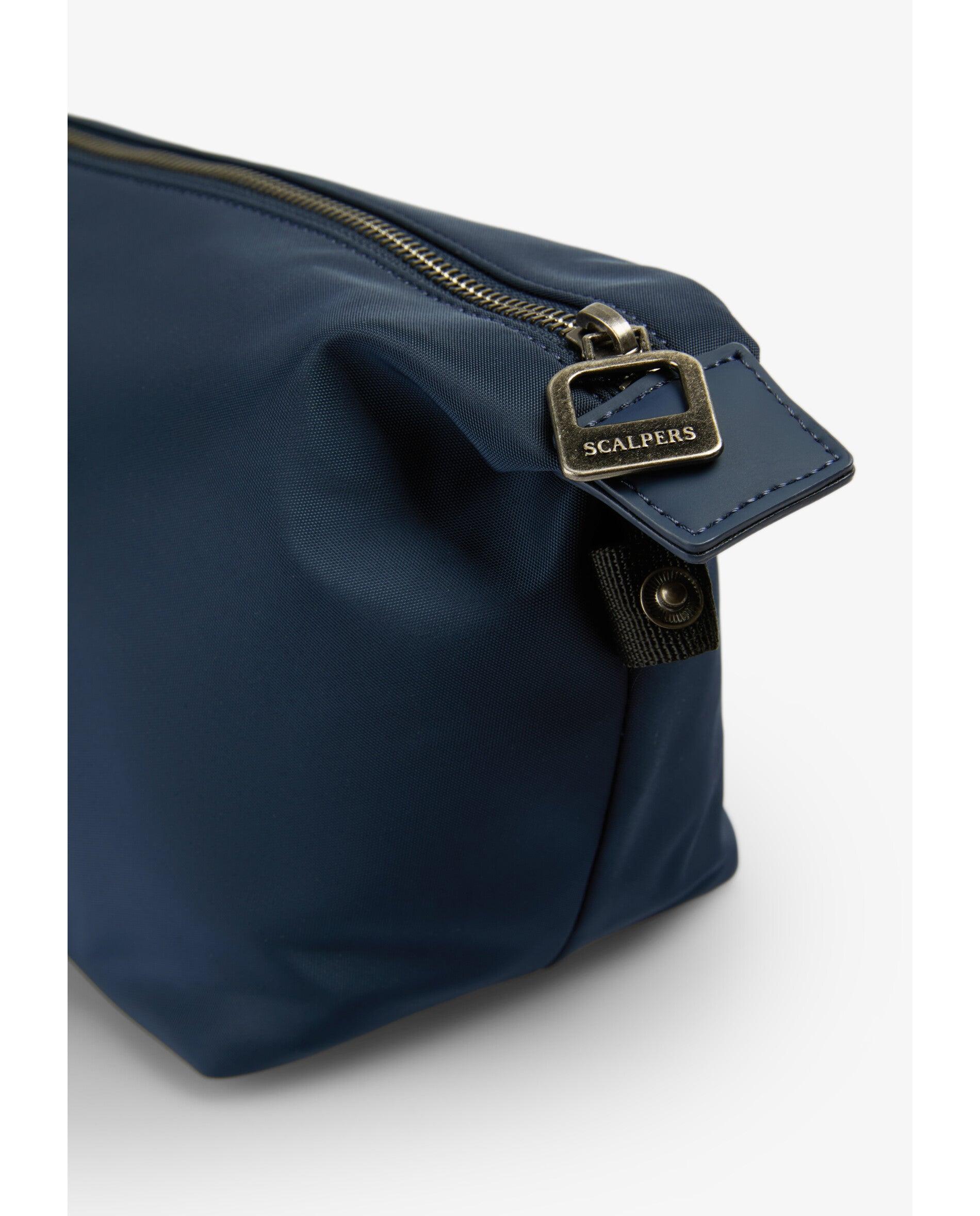 Necessaire com Fecho Zip e Alça de Mão Navy-6