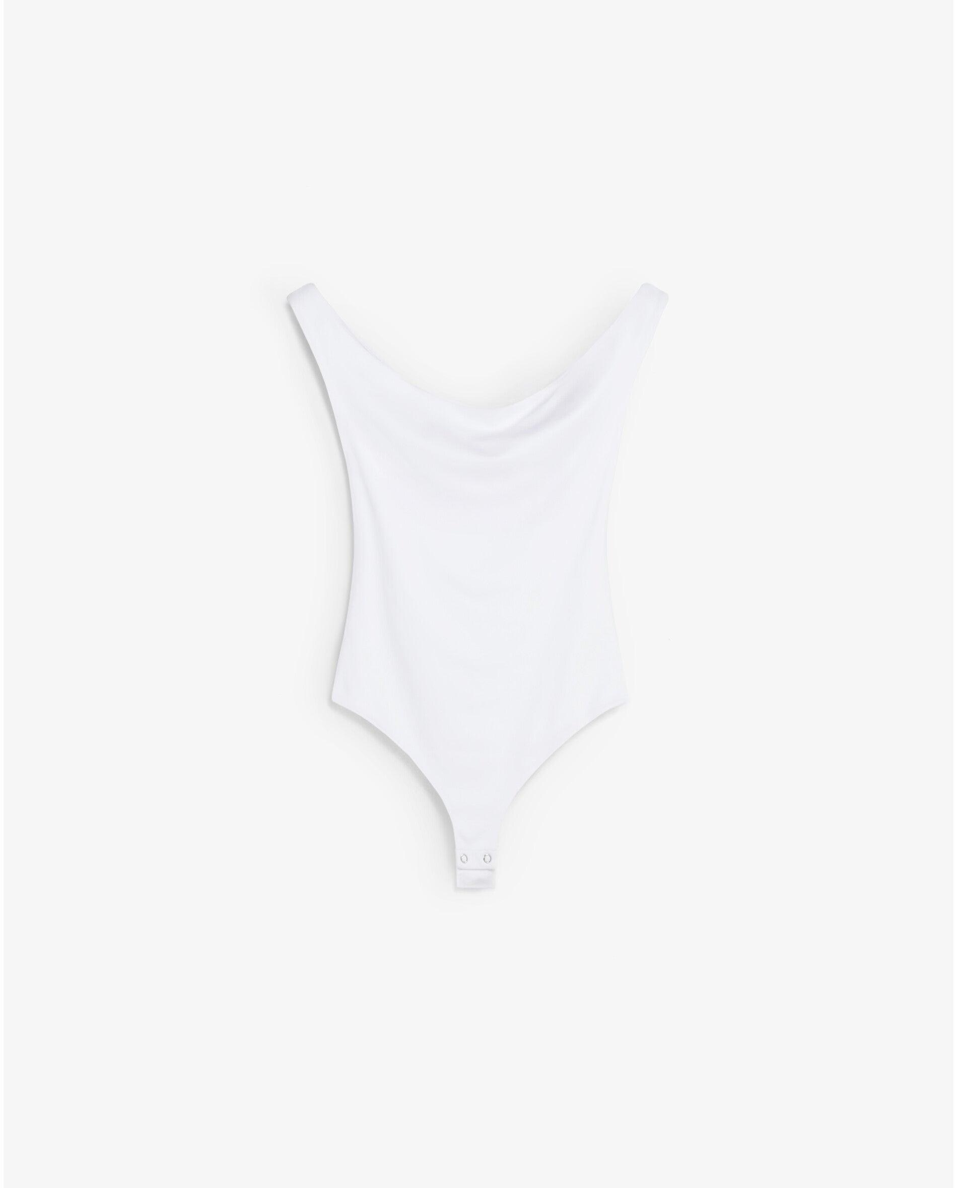 Imagem 0 de T-shirt_body Slim Fit com Ombros Descobertos