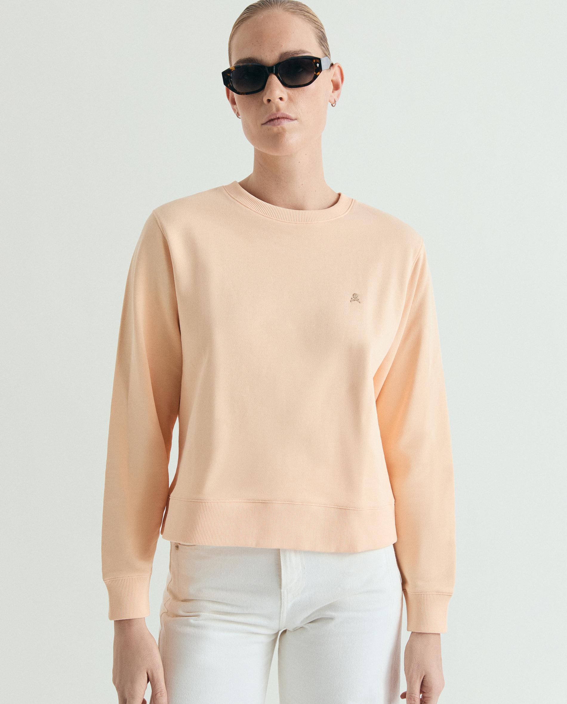 Imagem 0 de Sweatshirt de Algodão com Gola Redonda