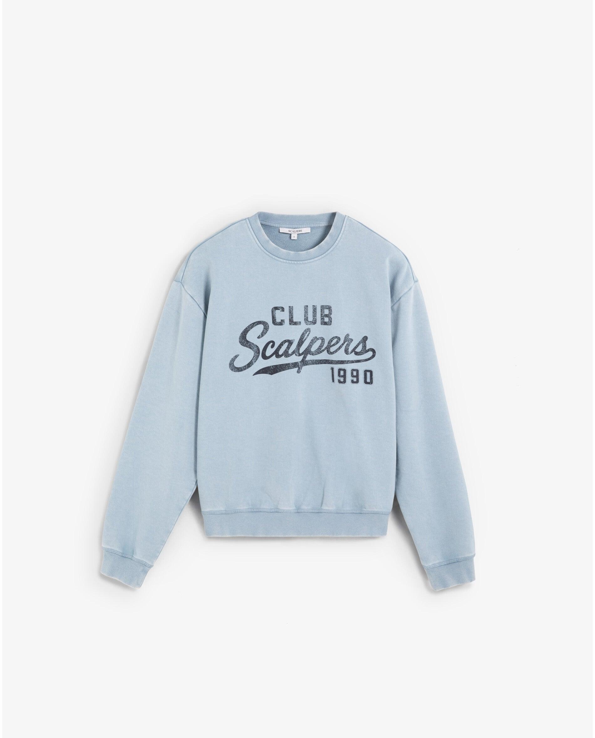 Imagem 0 de Sweatshirt Efeito Lavagem com Logo Frontal