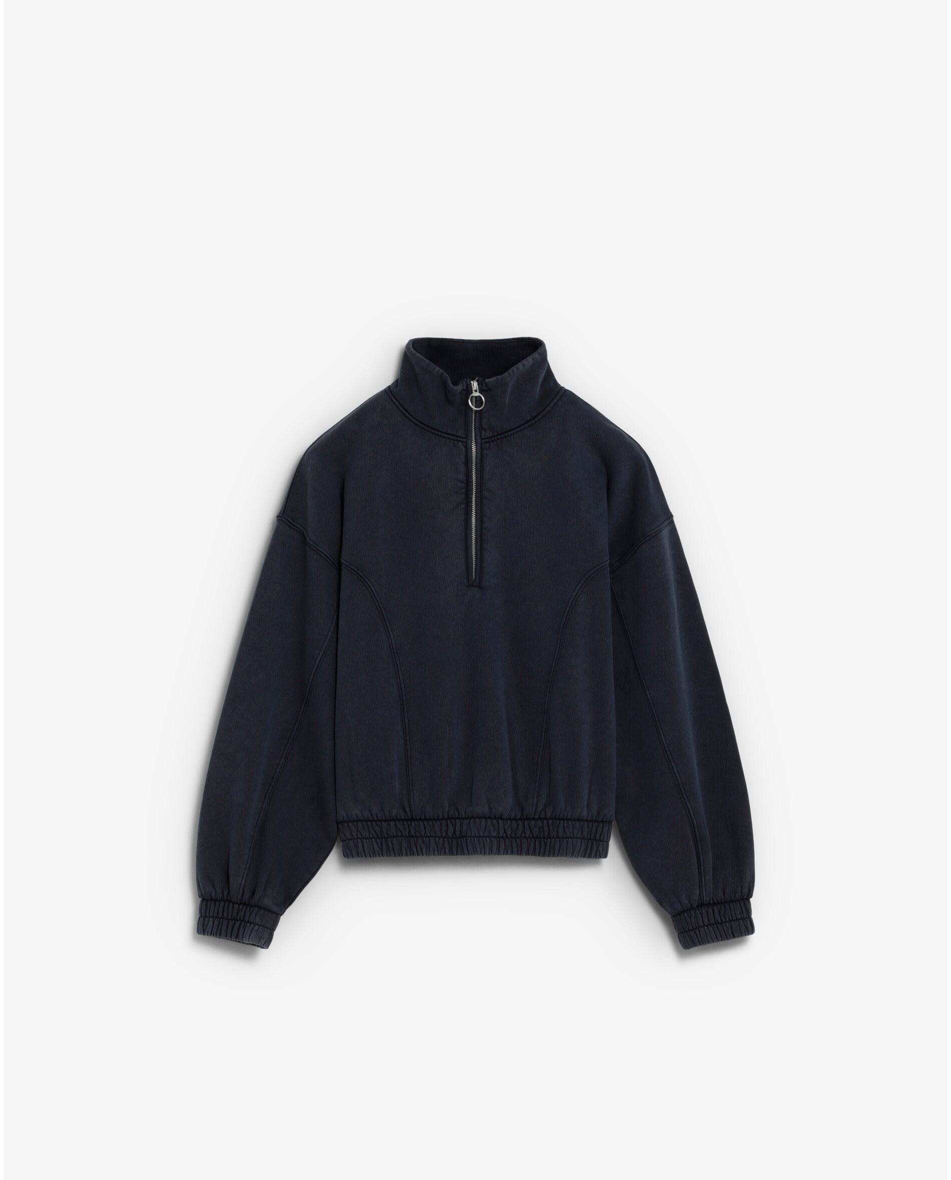 Imagem 0 de Sweatshirt com Gola Subida e Meia Fecho Zip