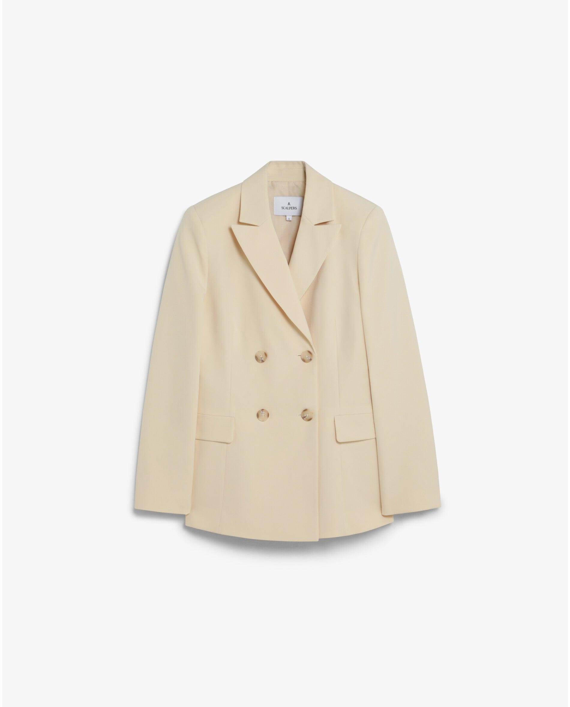 Imagem 0 de Blazer Cruzado com Botões Duplos