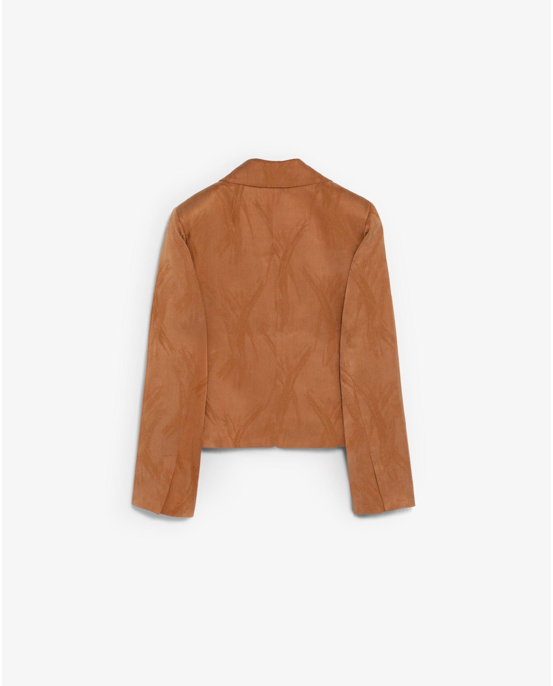 Blazer Curto em Tecido Jacquard Laguna-7