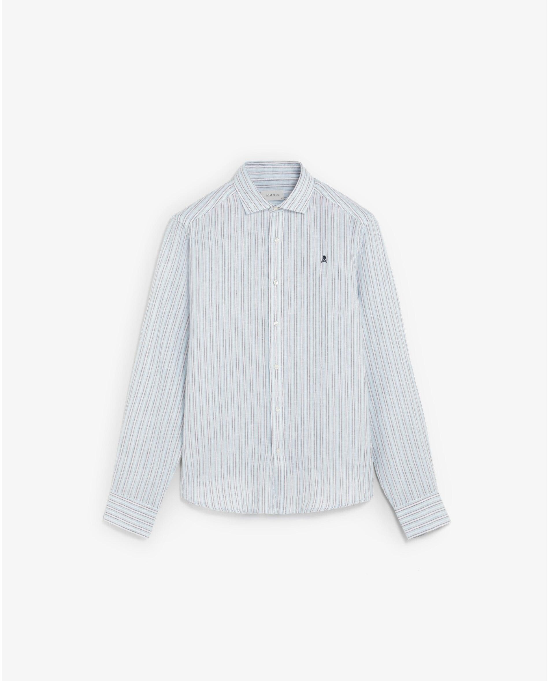 Imagem 0 de Camisa Regular Fit Às Riscas